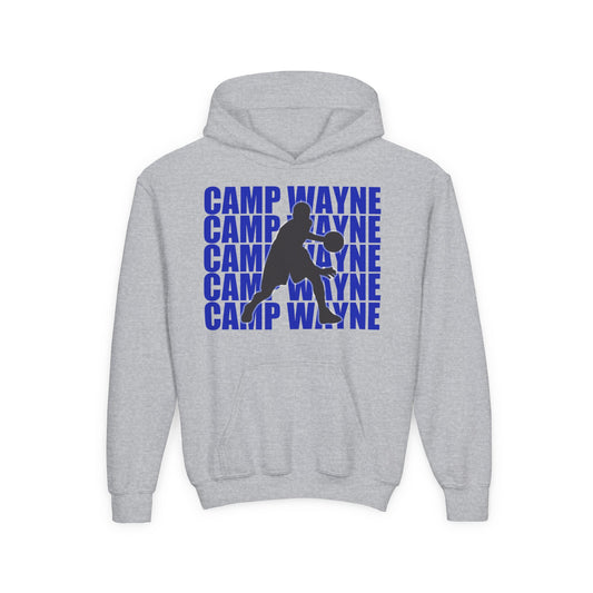 Custom Basketball on Repeat Youth Hoodie