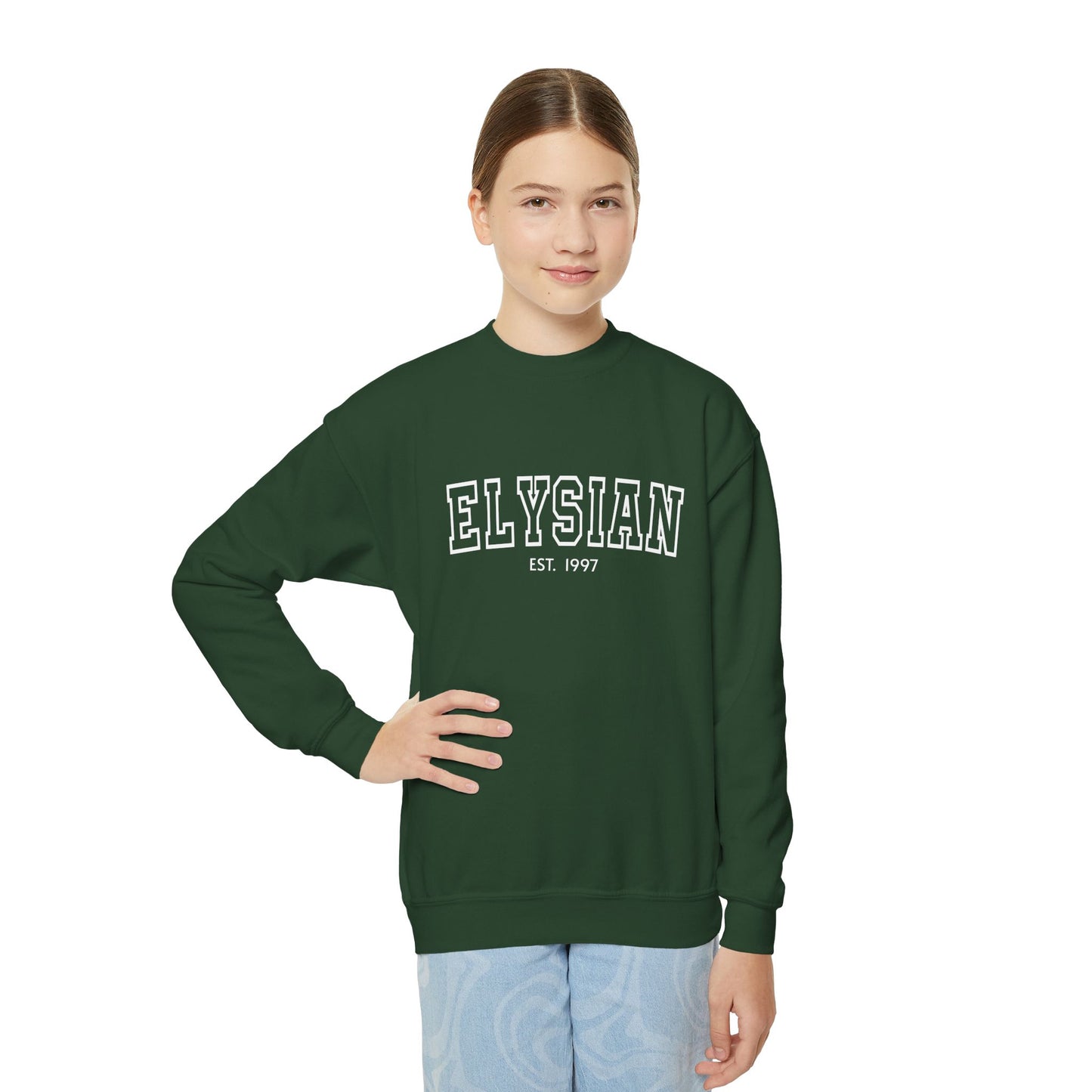Youth Elysian Collegiate Crewneck Sweatshirt