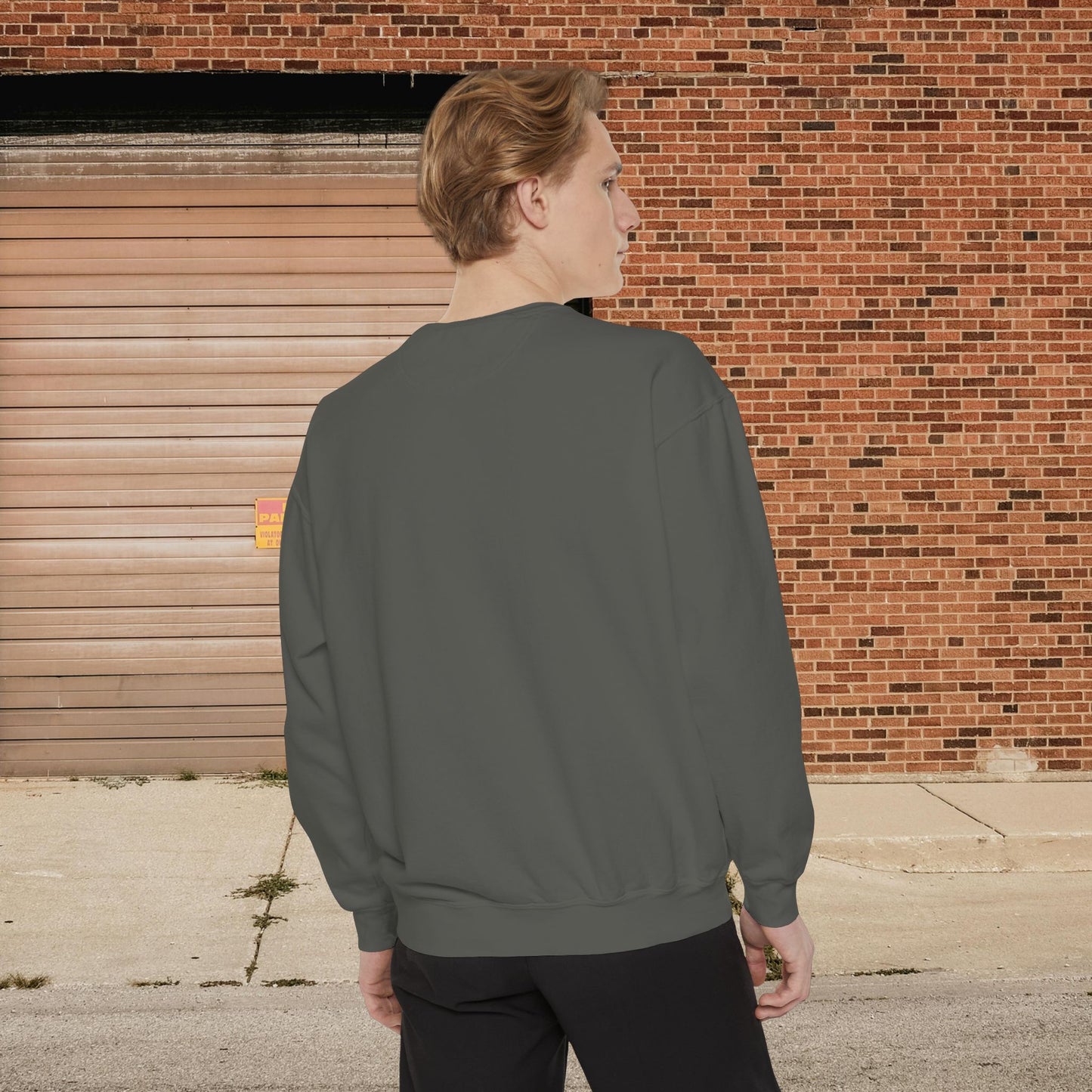 Customizable Stacked Text Design Sweatshirt