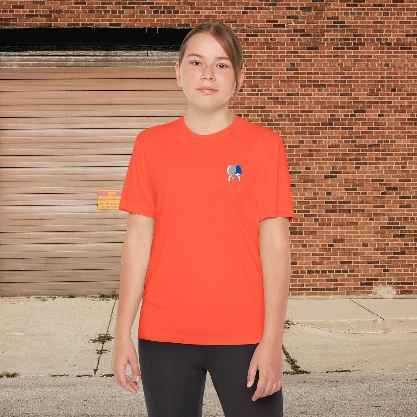 Ping Pong Youth Tee - Custom Swag - Table Tennis Tshirt