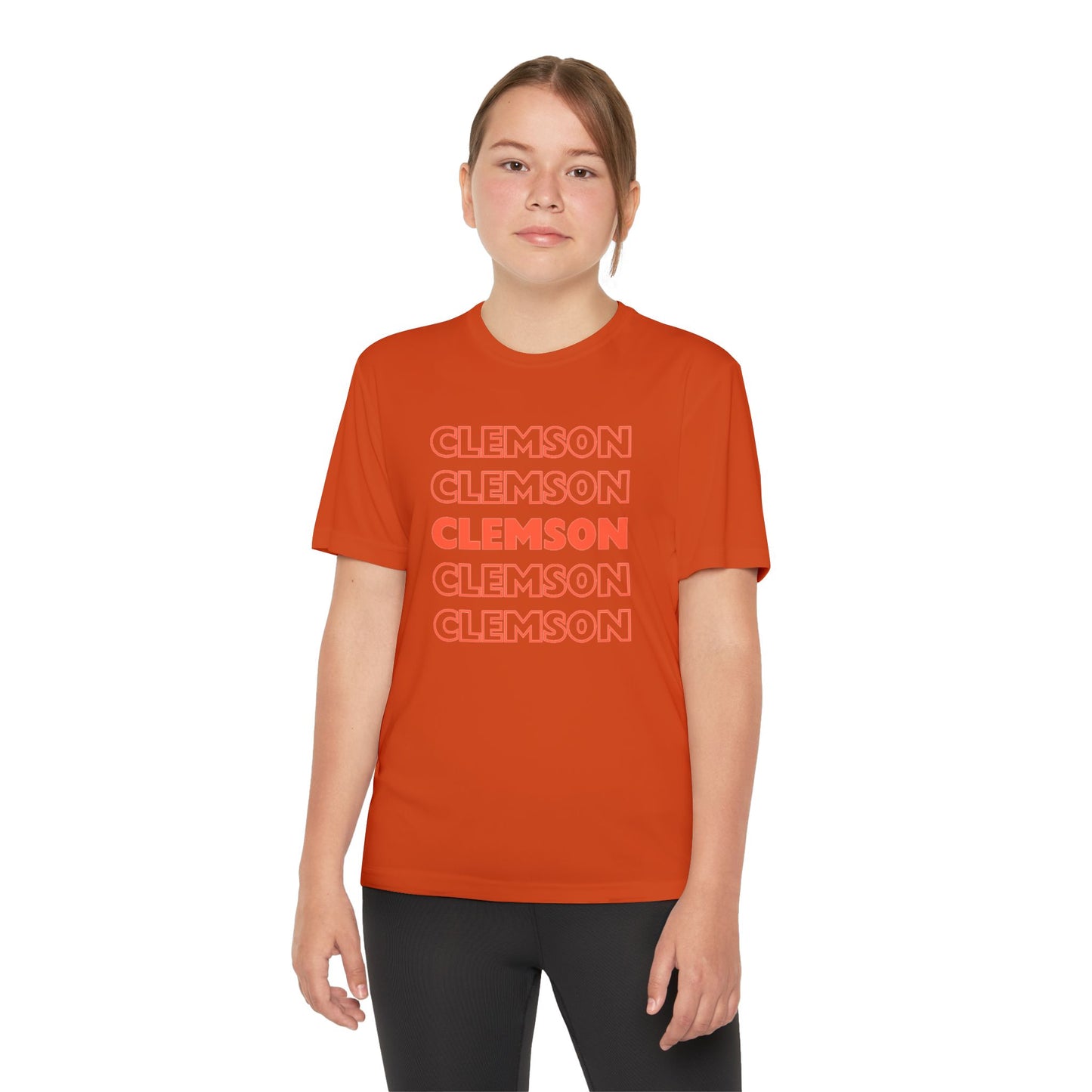 Youth Competitor Tee - Custom Sport Tek Repeating Team/Camp Name
