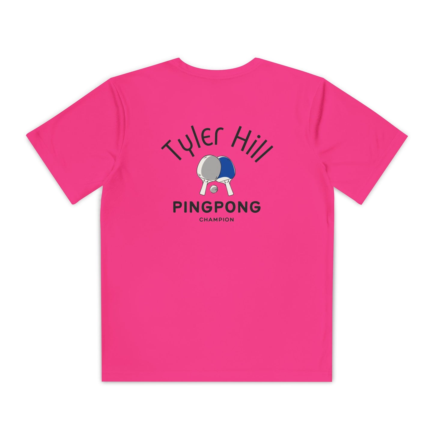 Ping Pong Youth Tee - Custom Swag - Table Tennis Tshirt