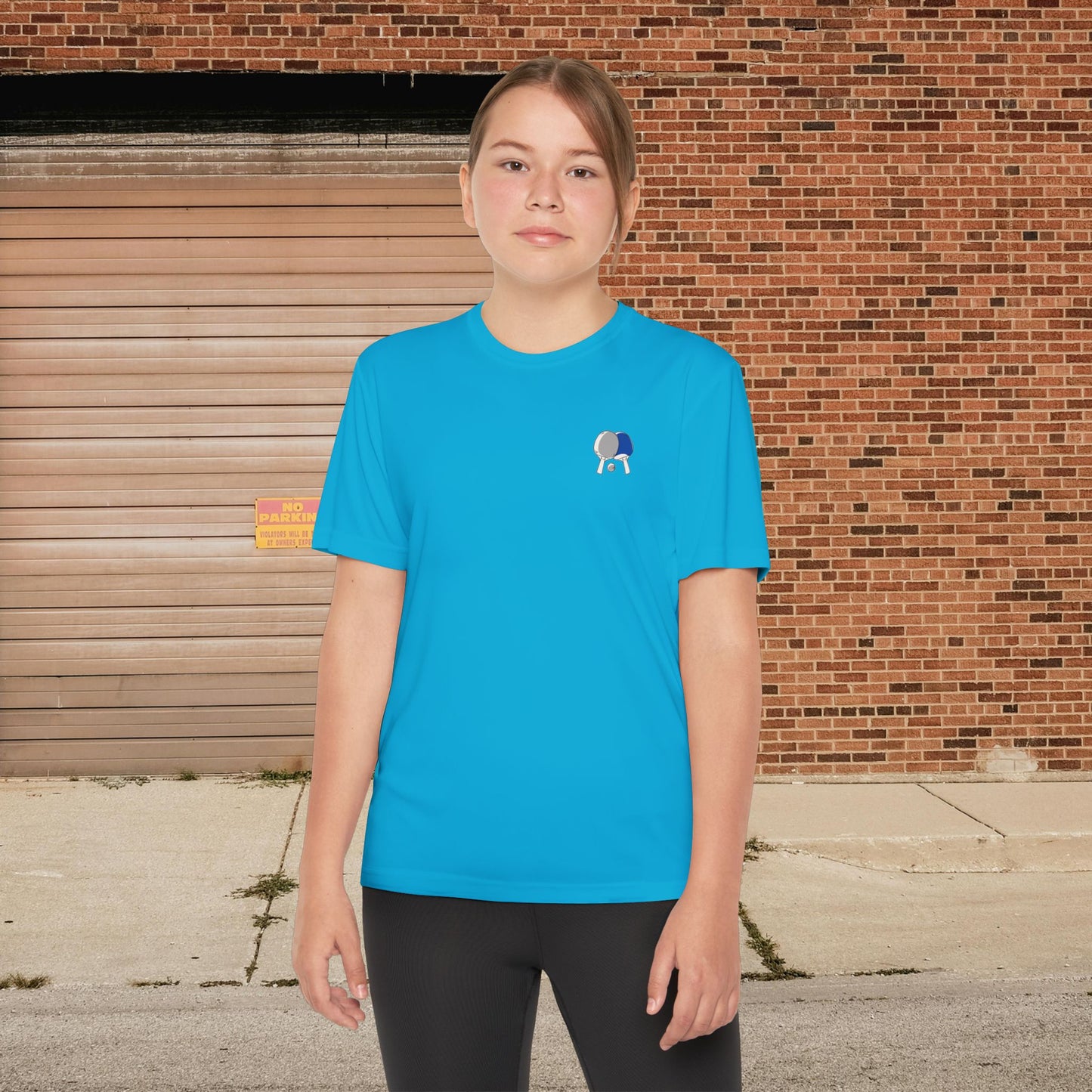 Ping Pong Youth Tee - Custom Swag - Table Tennis Tshirt