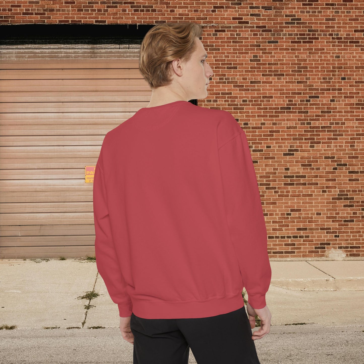 Customizable Stacked Text Design Sweatshirt