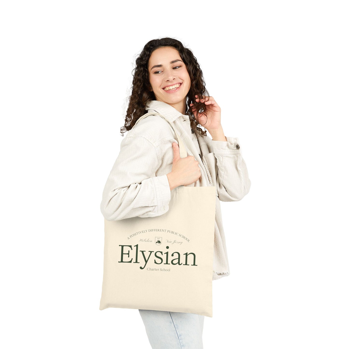Elysian Cotton Canvas Tote Bag