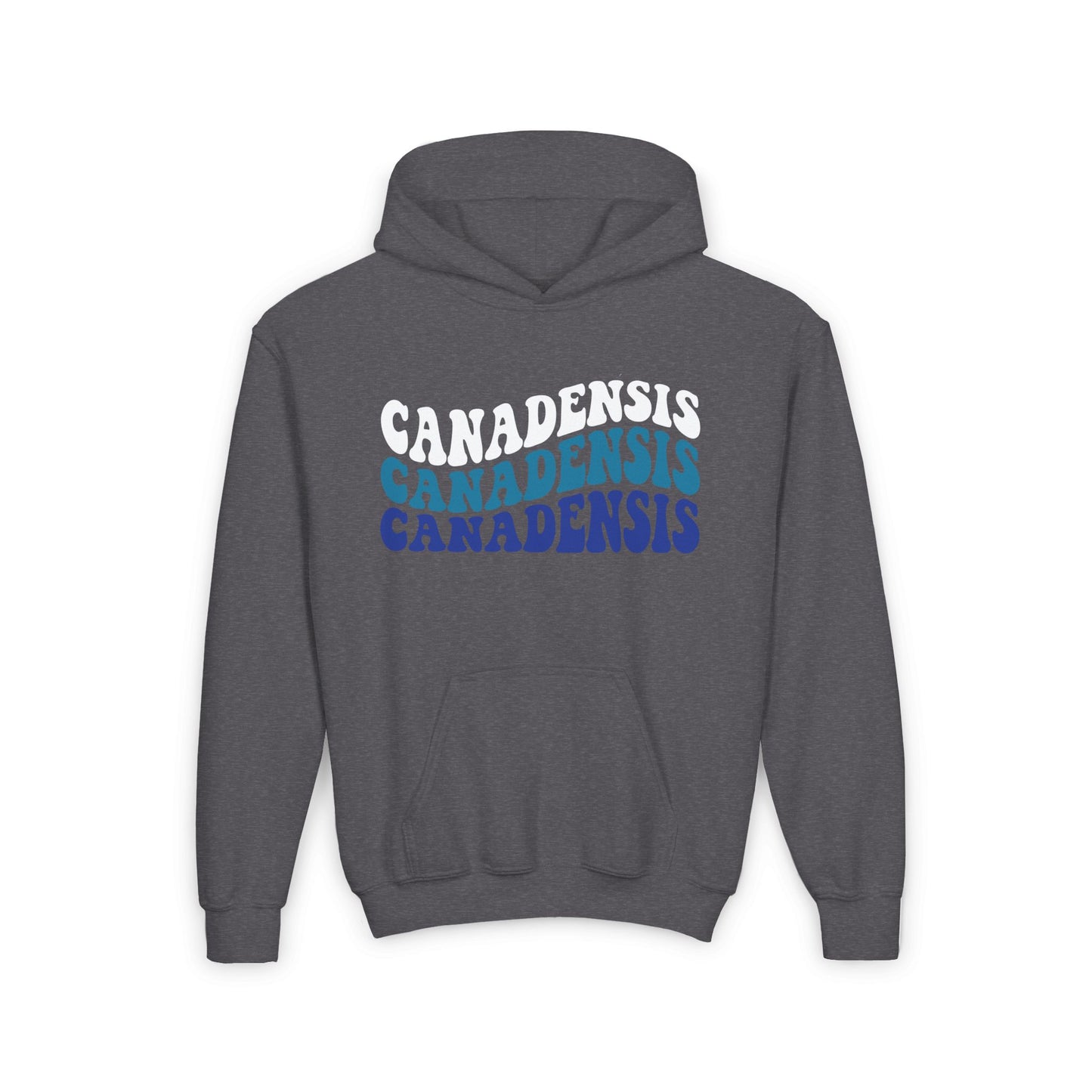 Retro Wavy Youth Custom Hooded Sweatshirt