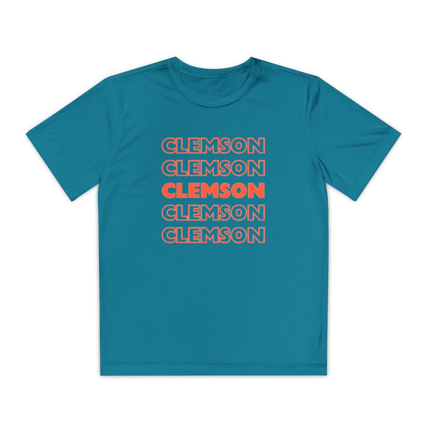 Youth Competitor Tee - Custom Sport Tek Repeating Team/Camp Name