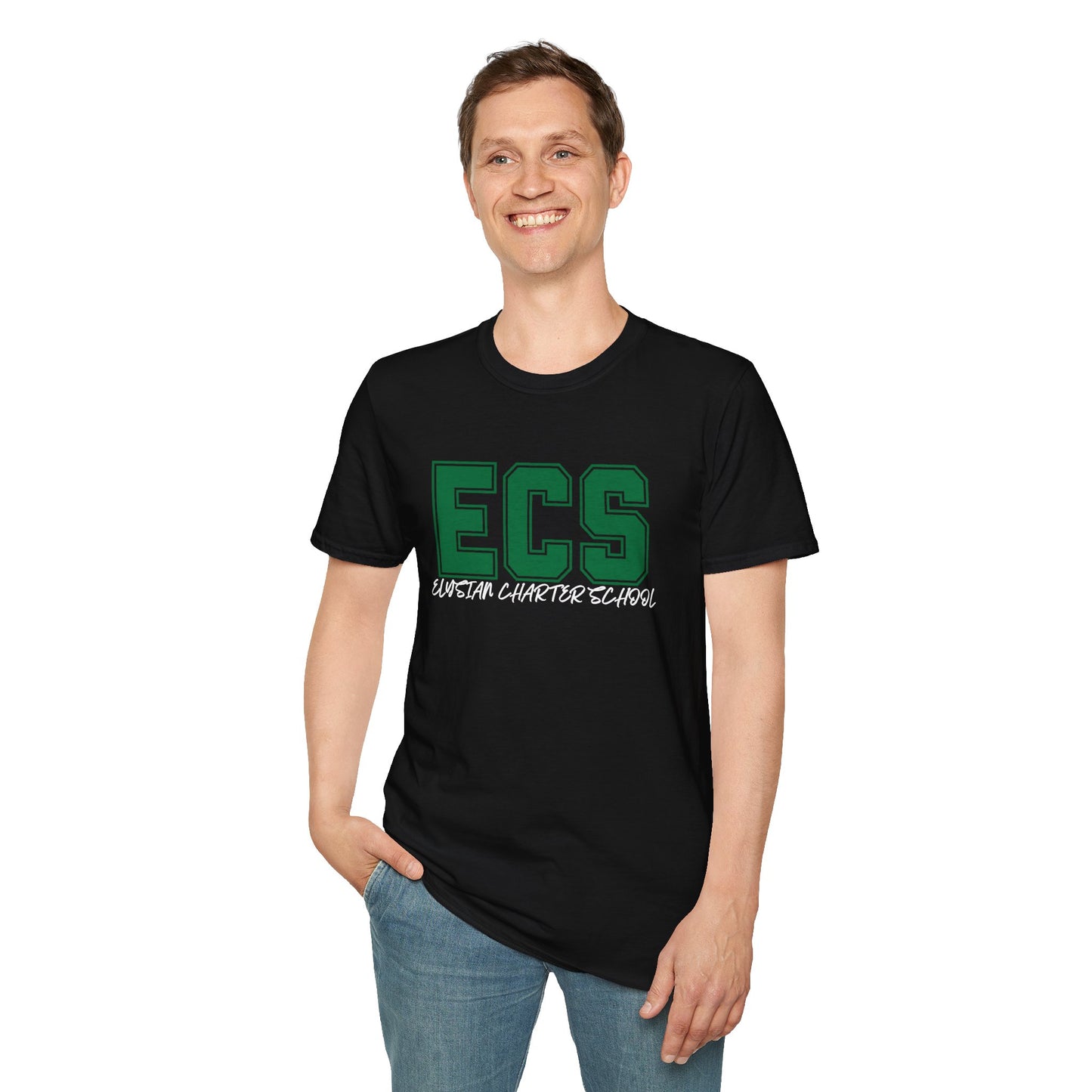 ECS Bold Varsity Unisex Letter Tee