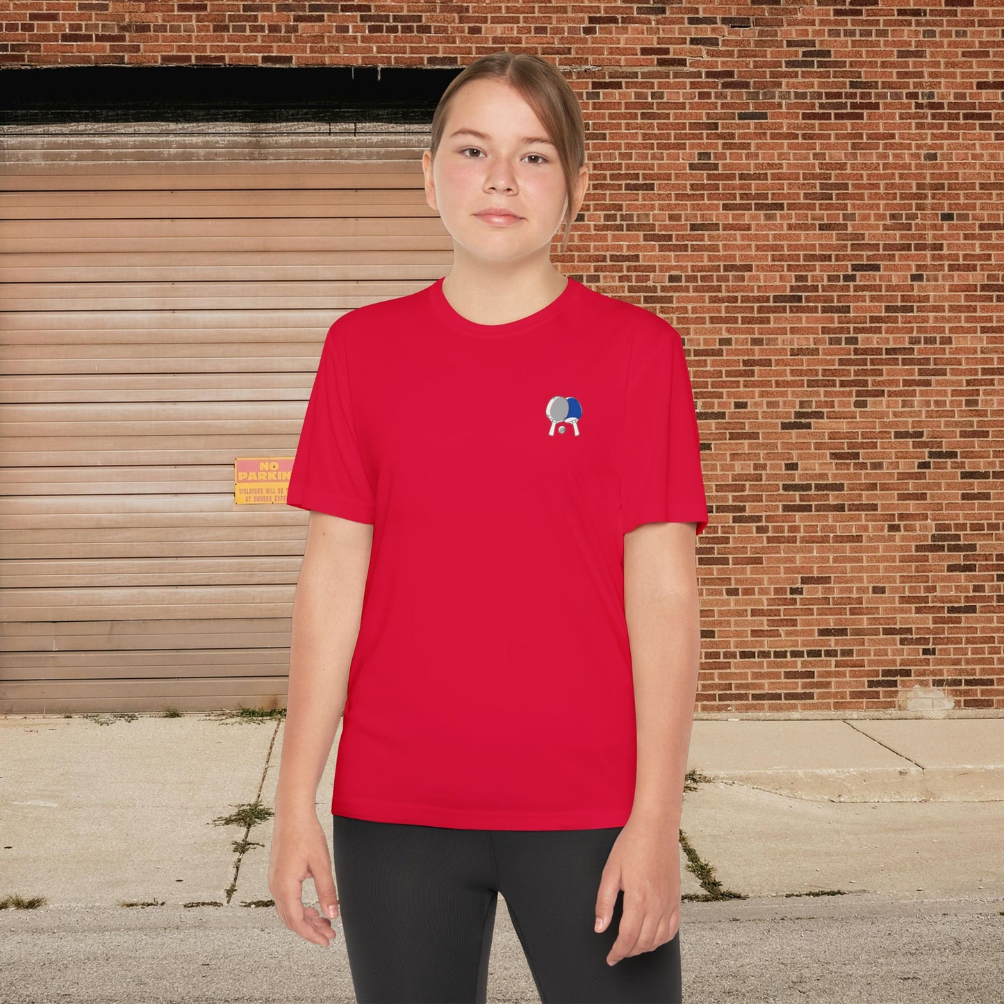 Ping Pong Youth Tee - Custom Swag - Table Tennis Tshirt