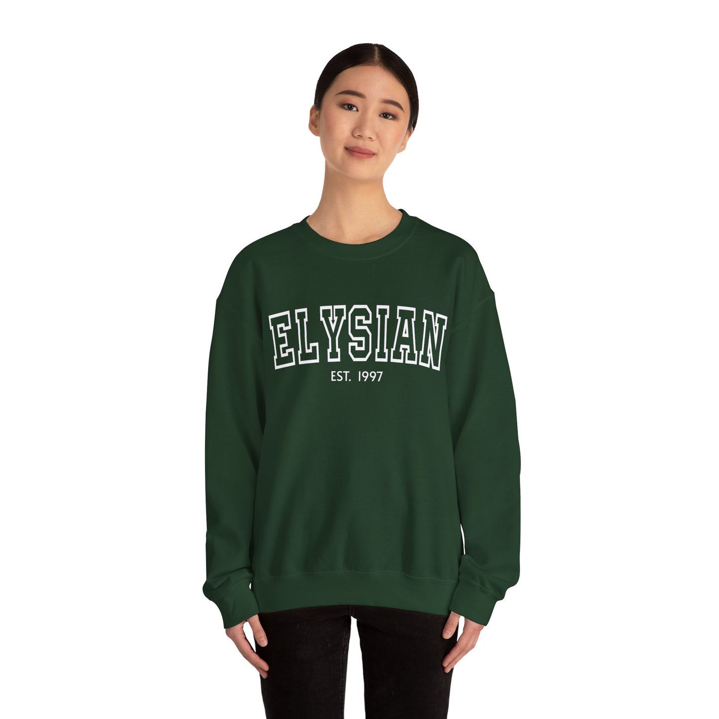 Adult Elysian Collegiate Crewneck Sweatshirt