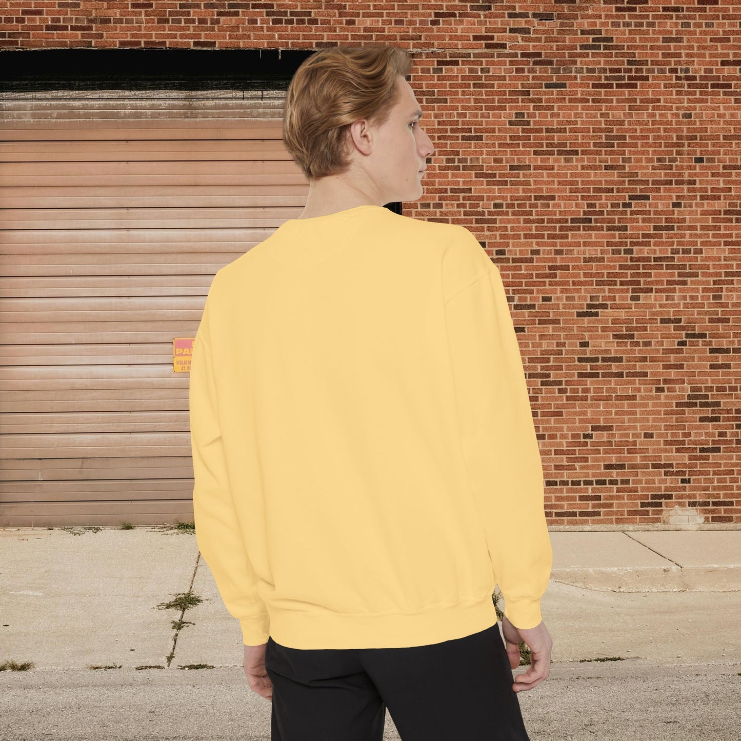 Customizable Stacked Text Design Sweatshirt