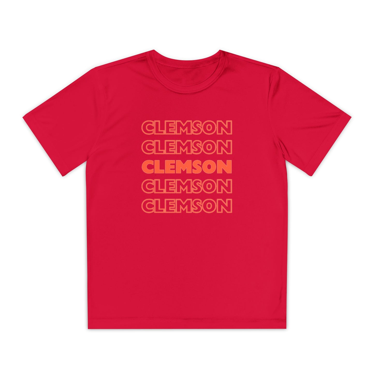 Youth Competitor Tee - Custom Sport Tek Repeating Team/Camp Name