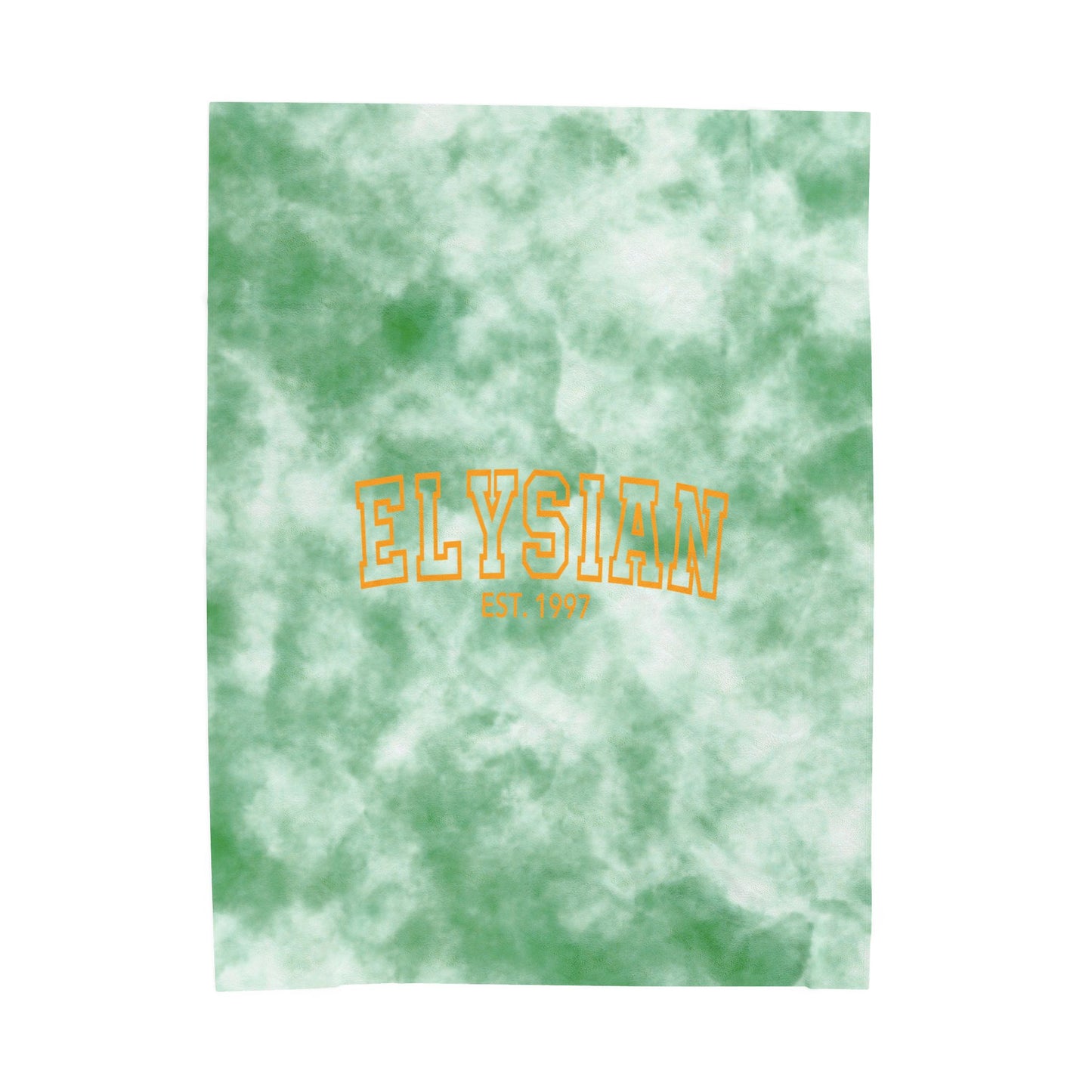 Tie Dye Elysian Velveteen Plush Blanket