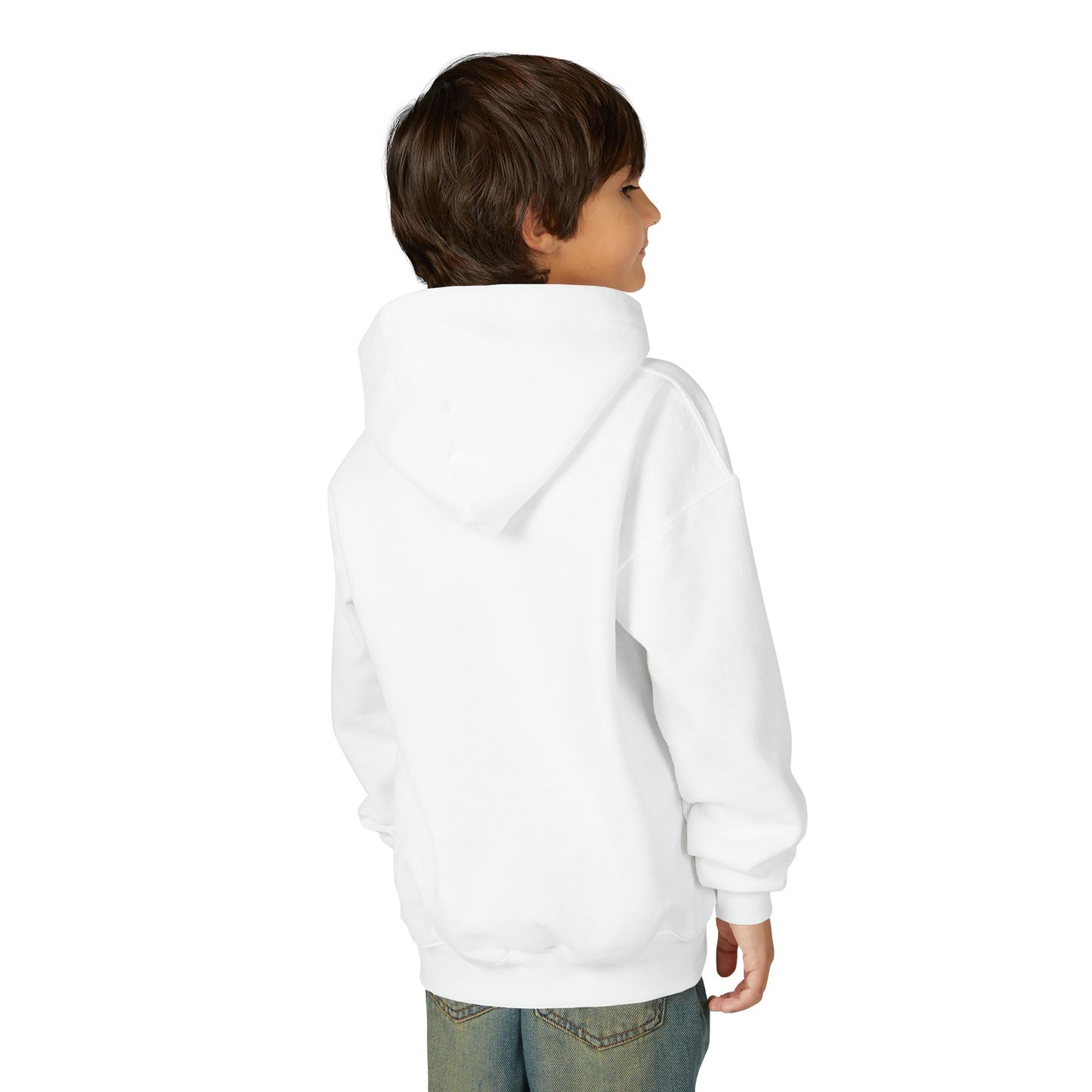 Custom Basketball on Repeat Youth Hoodie