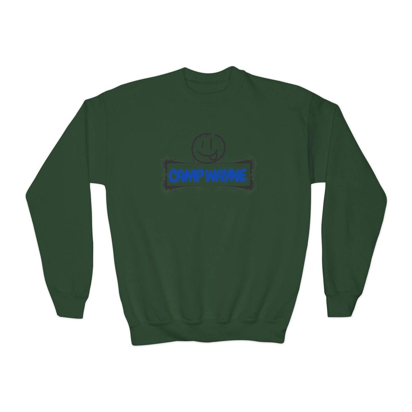 Sun's Out, Tongue's Out Custom Youth Crewneck Sweatshirt