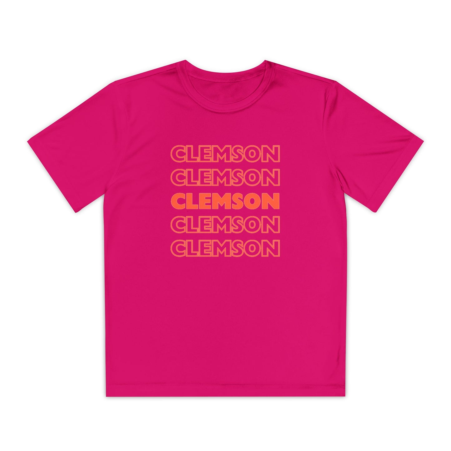 Youth Competitor Tee - Custom Sport Tek Repeating Team/Camp Name