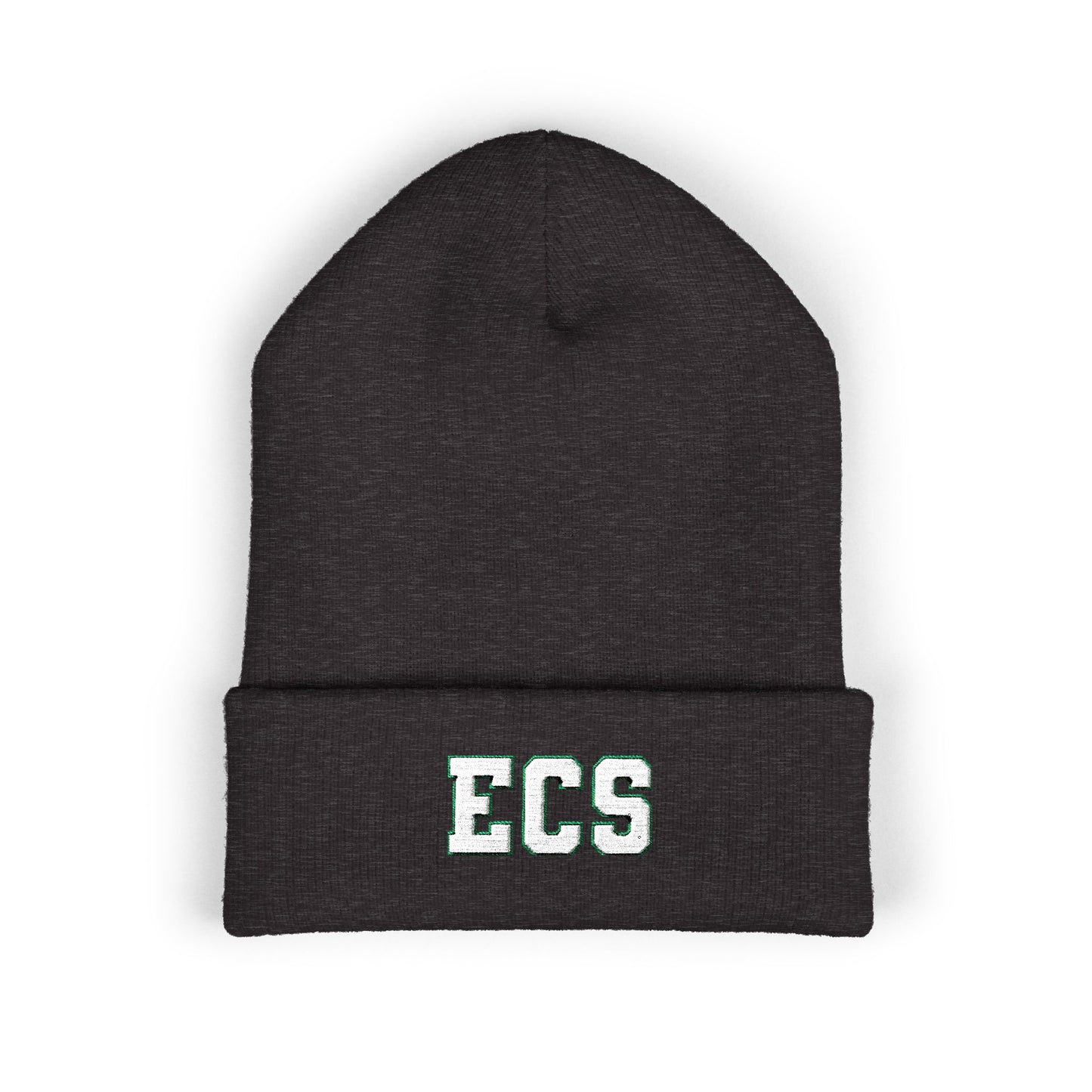 ECS Embroidered Classic Cuffed Beanie