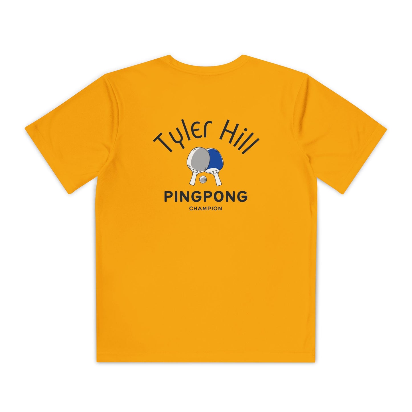 Ping Pong Youth Tee - Custom Swag - Table Tennis Tshirt