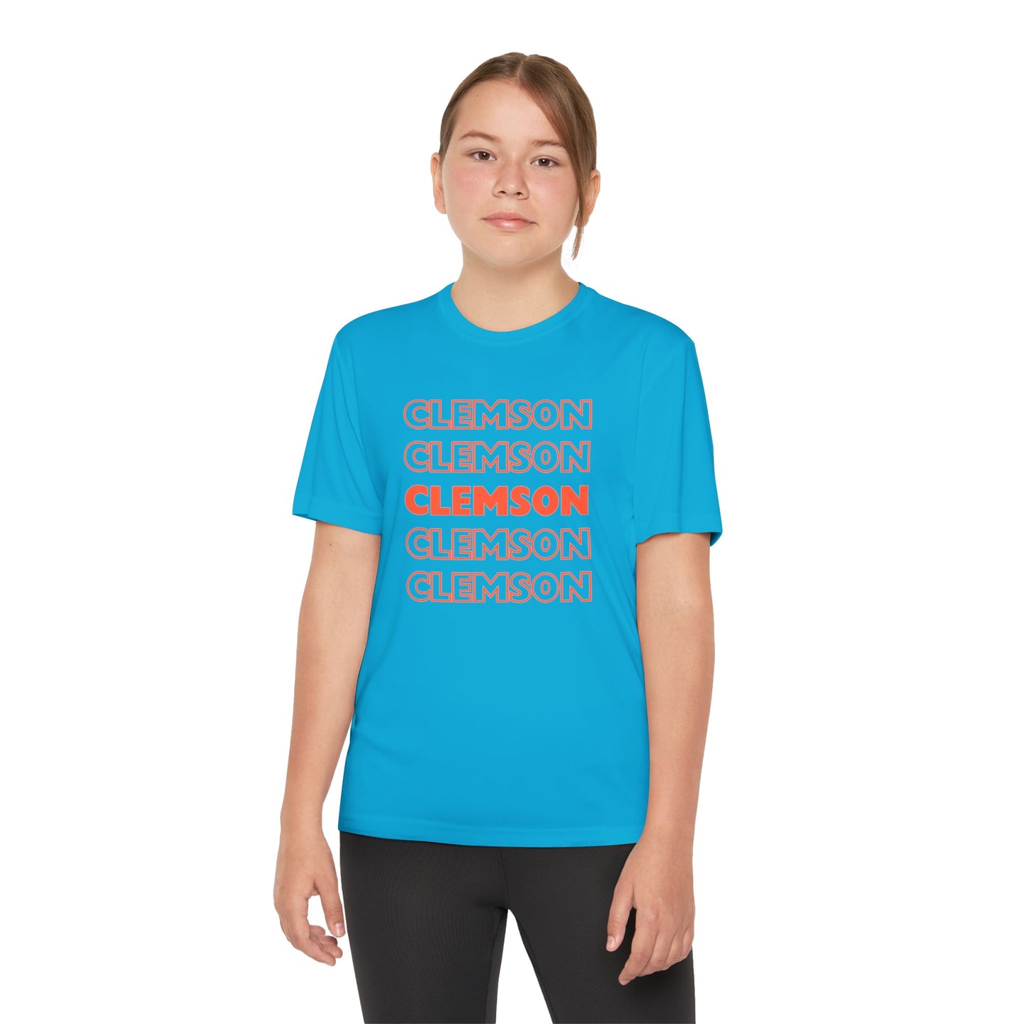 Youth Competitor Tee - Custom Sport Tek Repeating Team/Camp Name