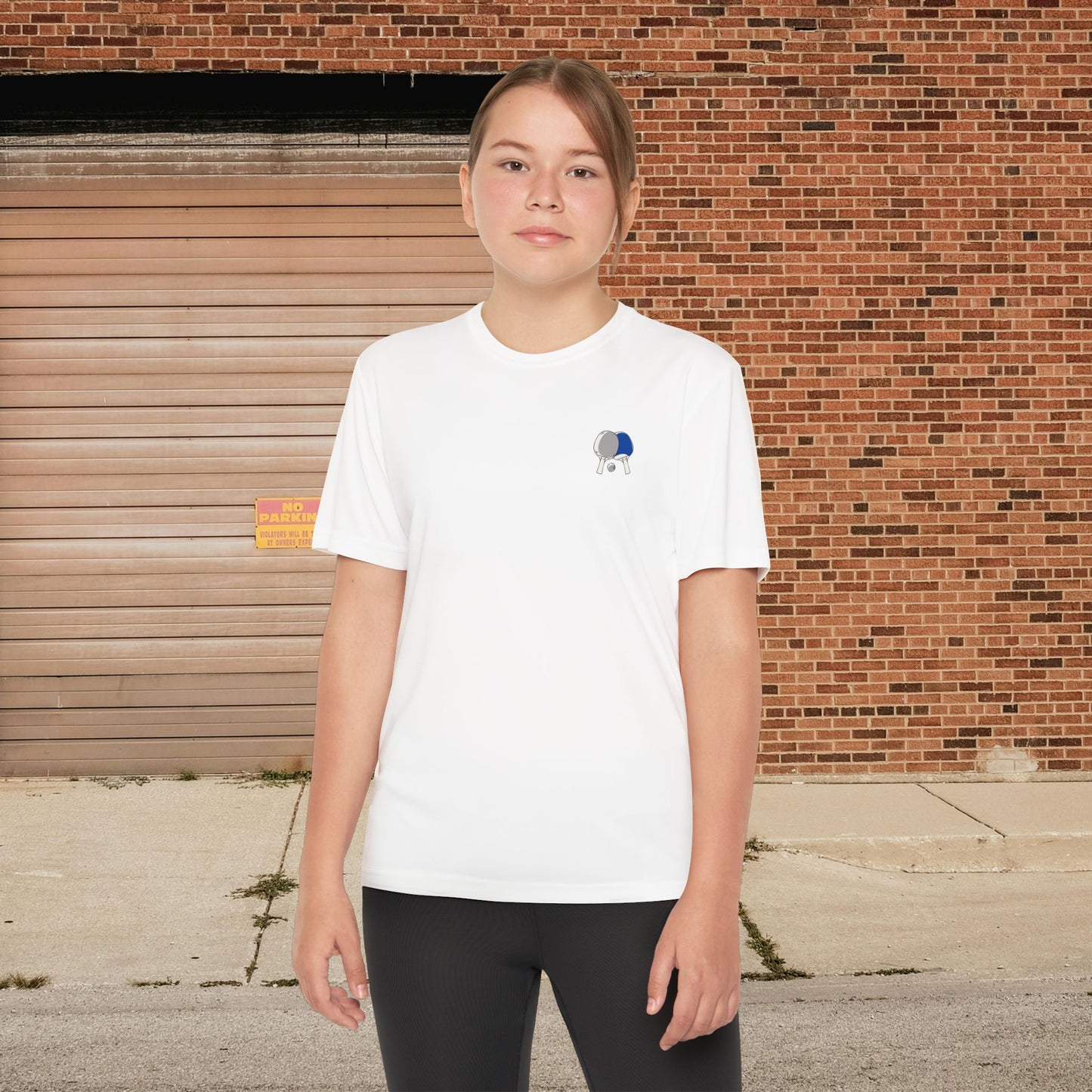 Ping Pong Youth Tee - Custom Swag - Table Tennis Tshirt