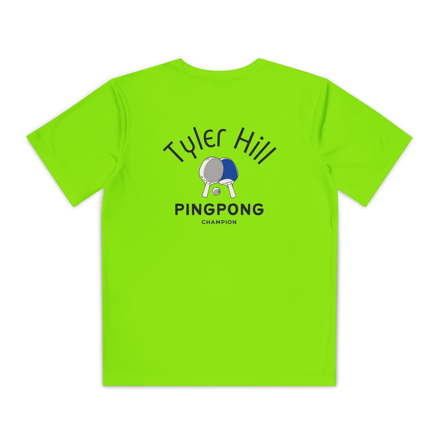 Ping Pong Youth Tee - Custom Swag - Table Tennis Tshirt