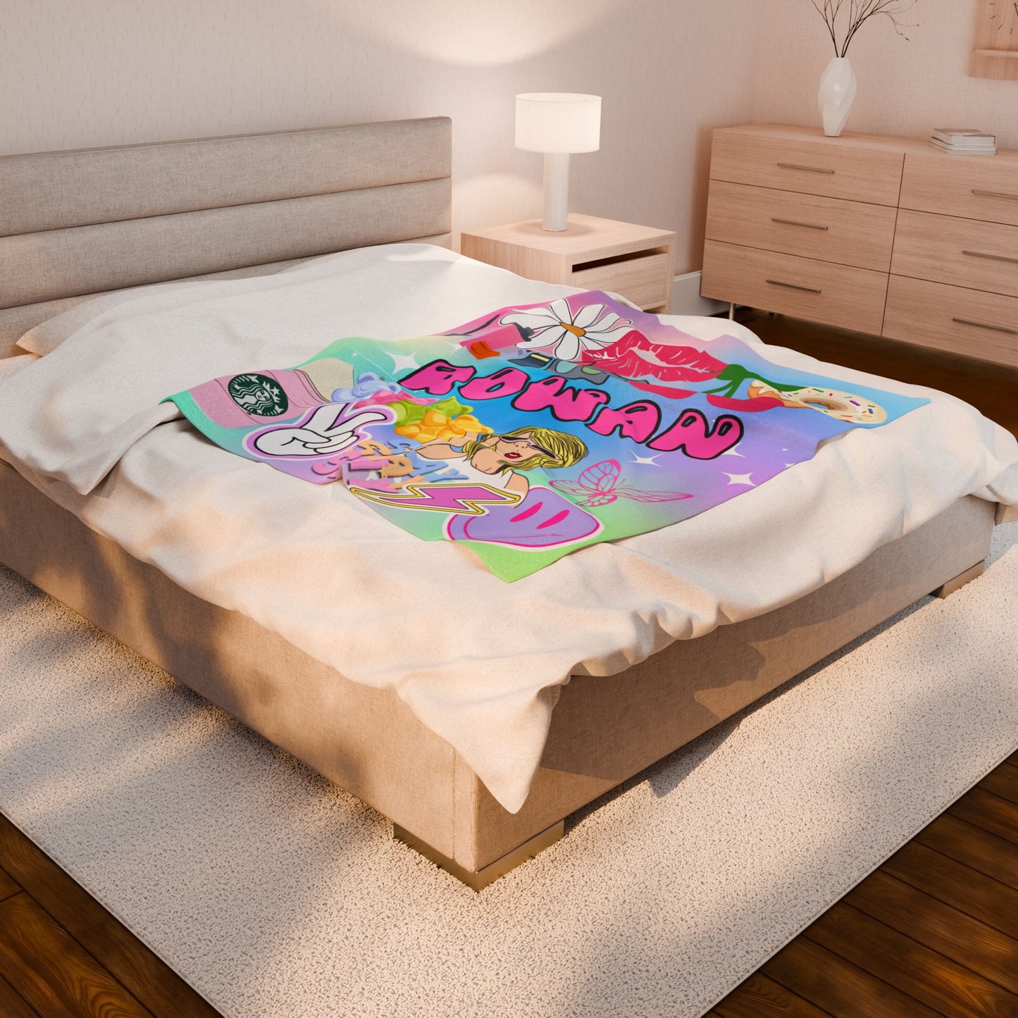 Personalized Plush Blanket