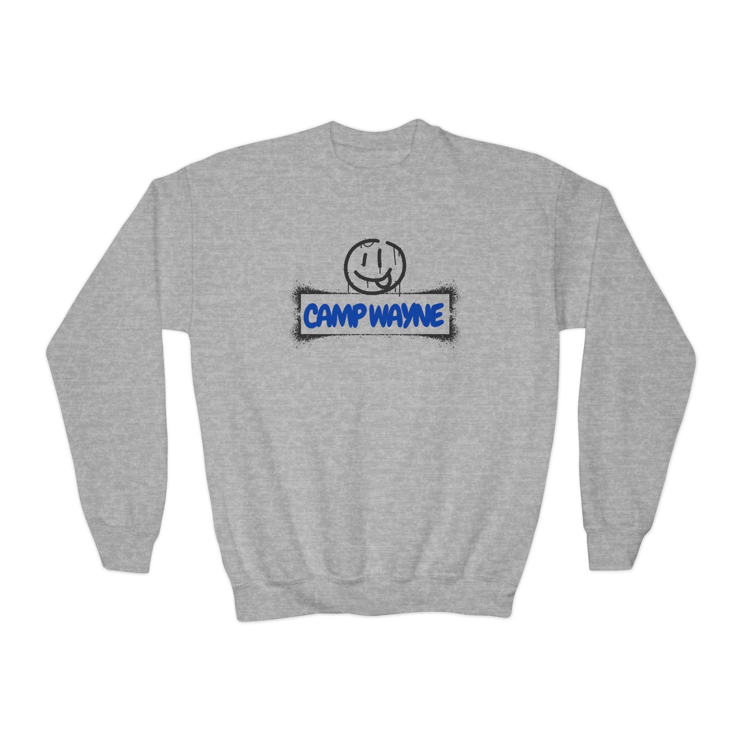 Sun's Out, Tongue's Out Custom Youth Crewneck Sweatshirt
