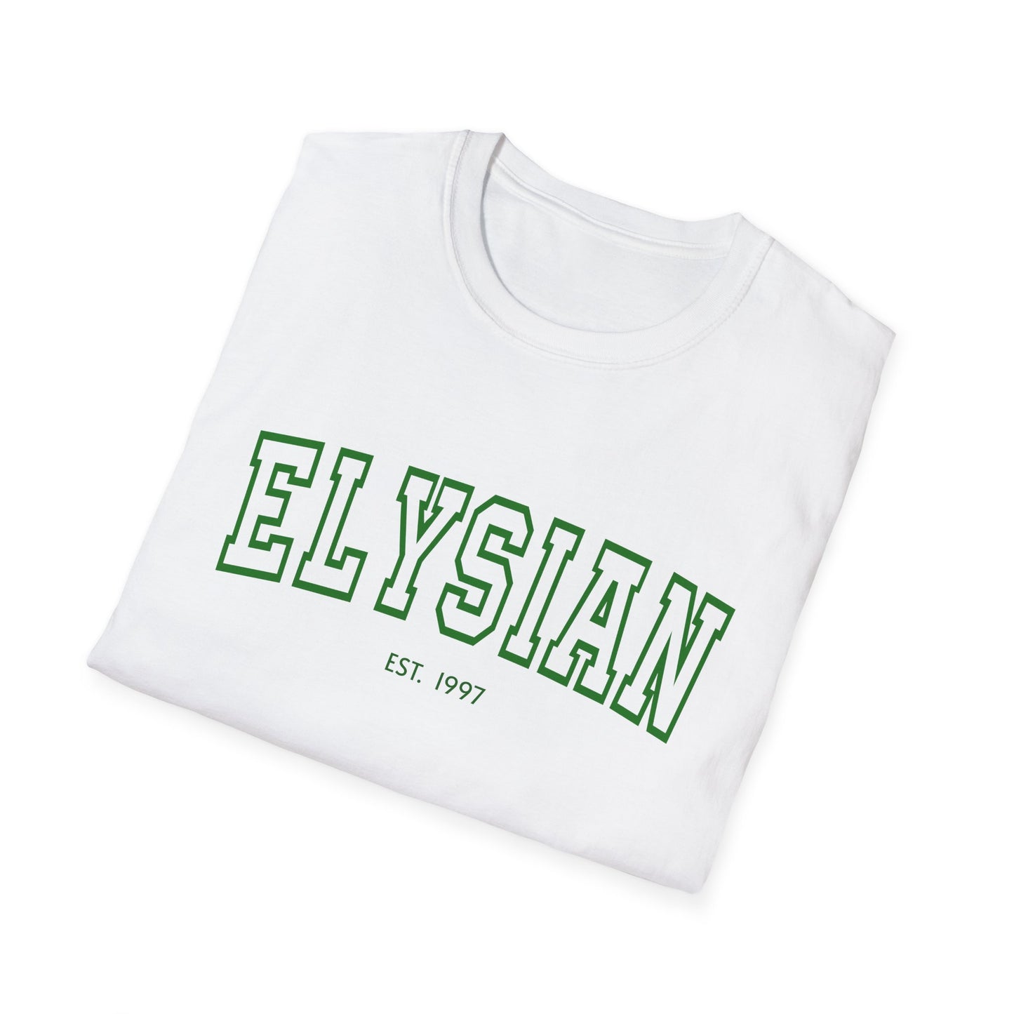 Adult Collegiate Elysian Softstyle Tee