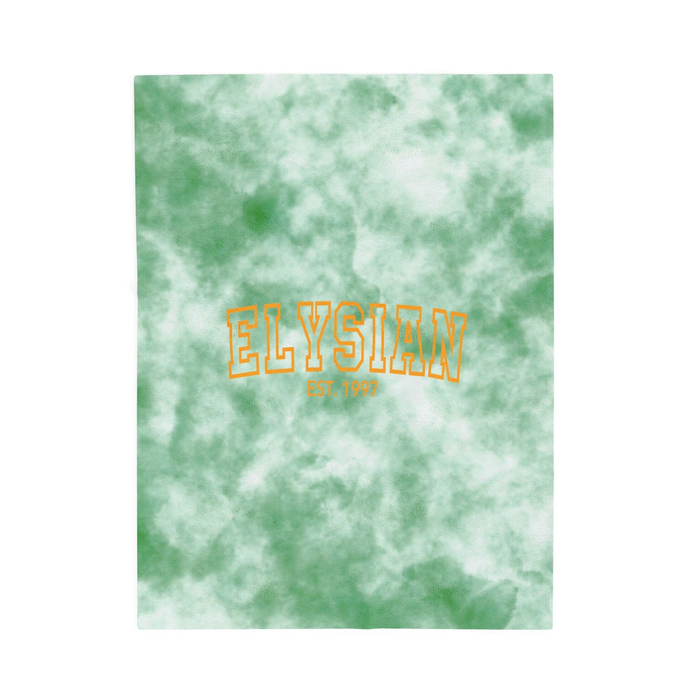 Tie Dye Elysian Velveteen Plush Blanket