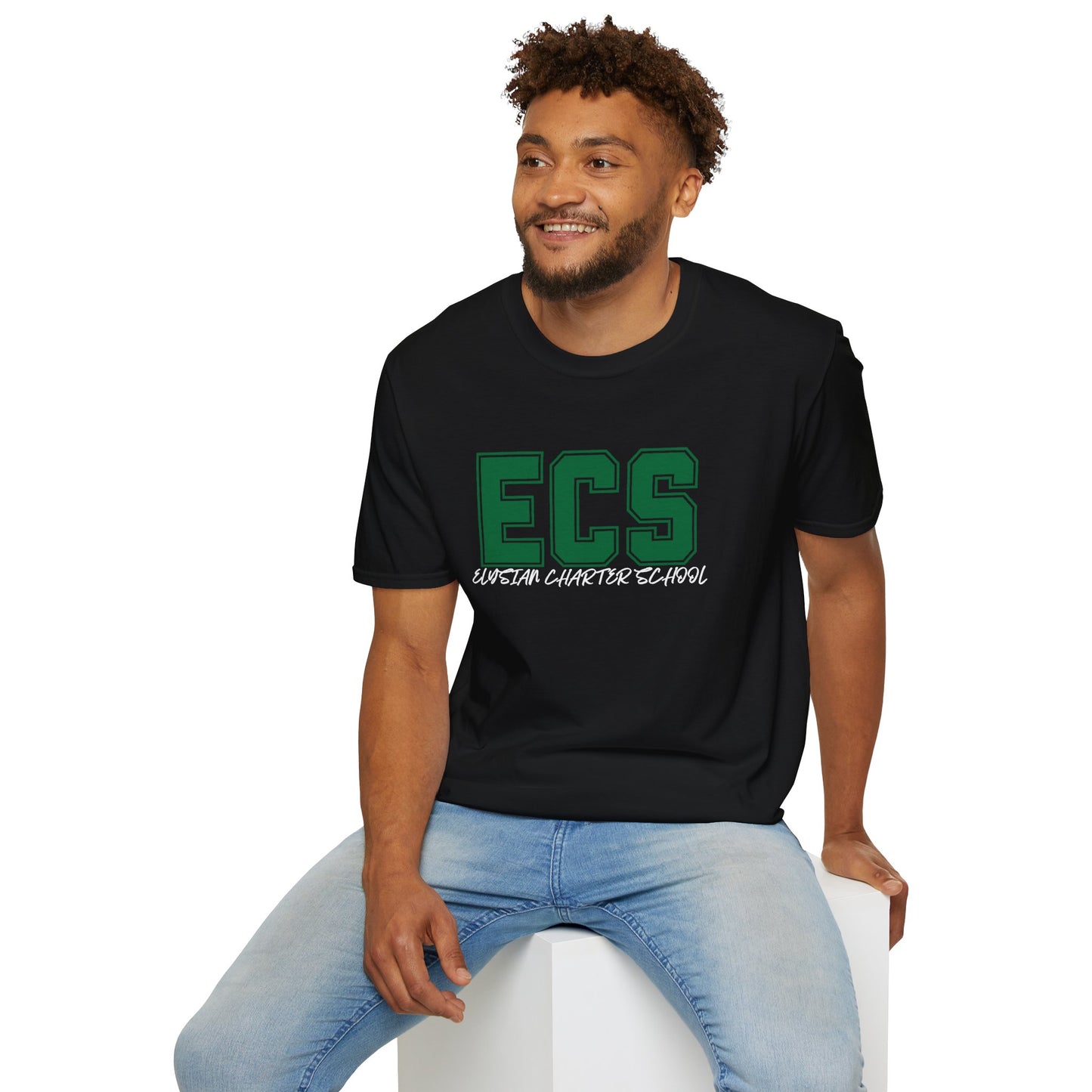 ECS Bold Varsity Unisex Letter Tee