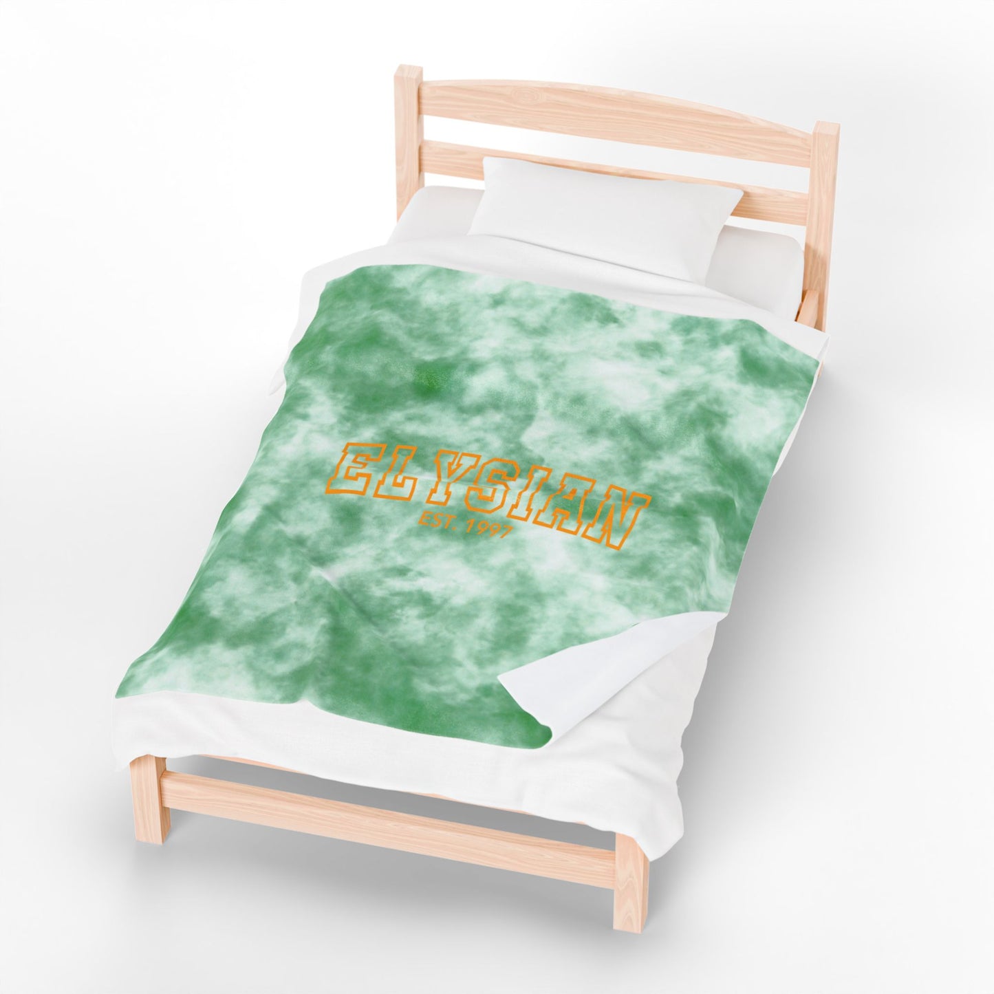 Tie Dye Elysian Velveteen Plush Blanket