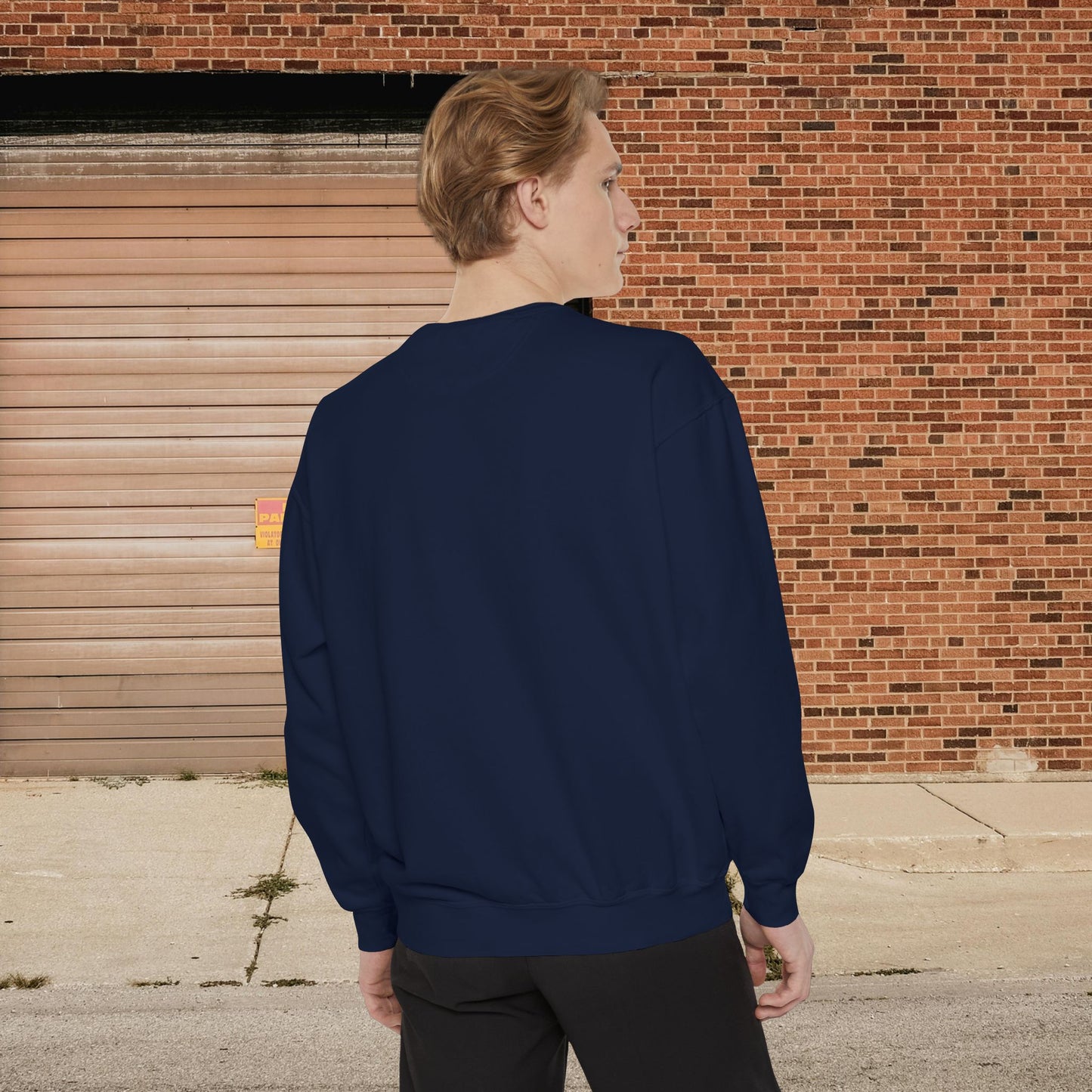 Customizable Stacked Text Design Sweatshirt