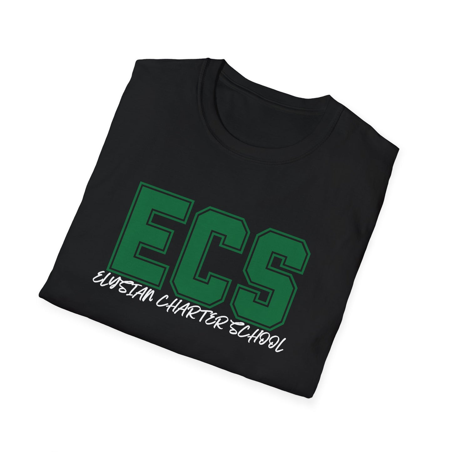 ECS Bold Varsity Unisex Letter Tee