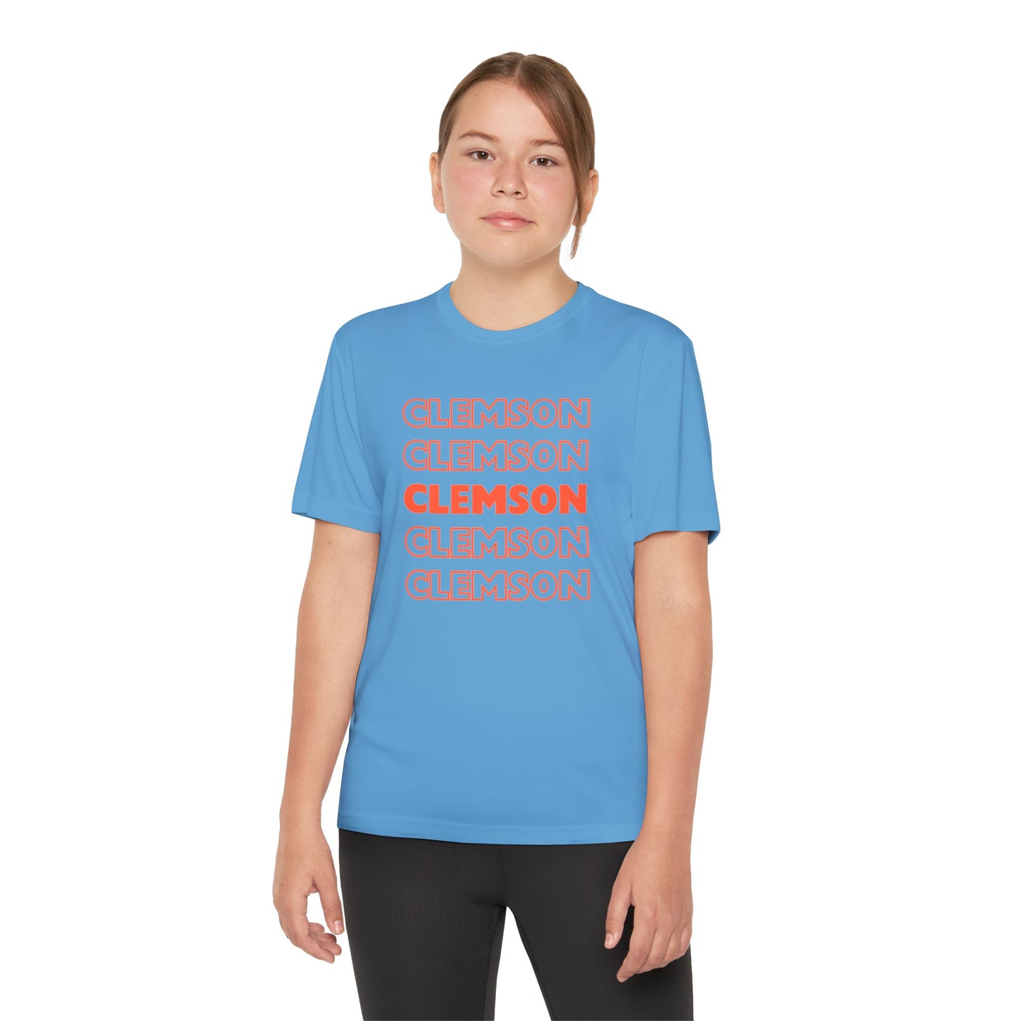 Youth Competitor Tee - Custom Sport Tek Repeating Team/Camp Name
