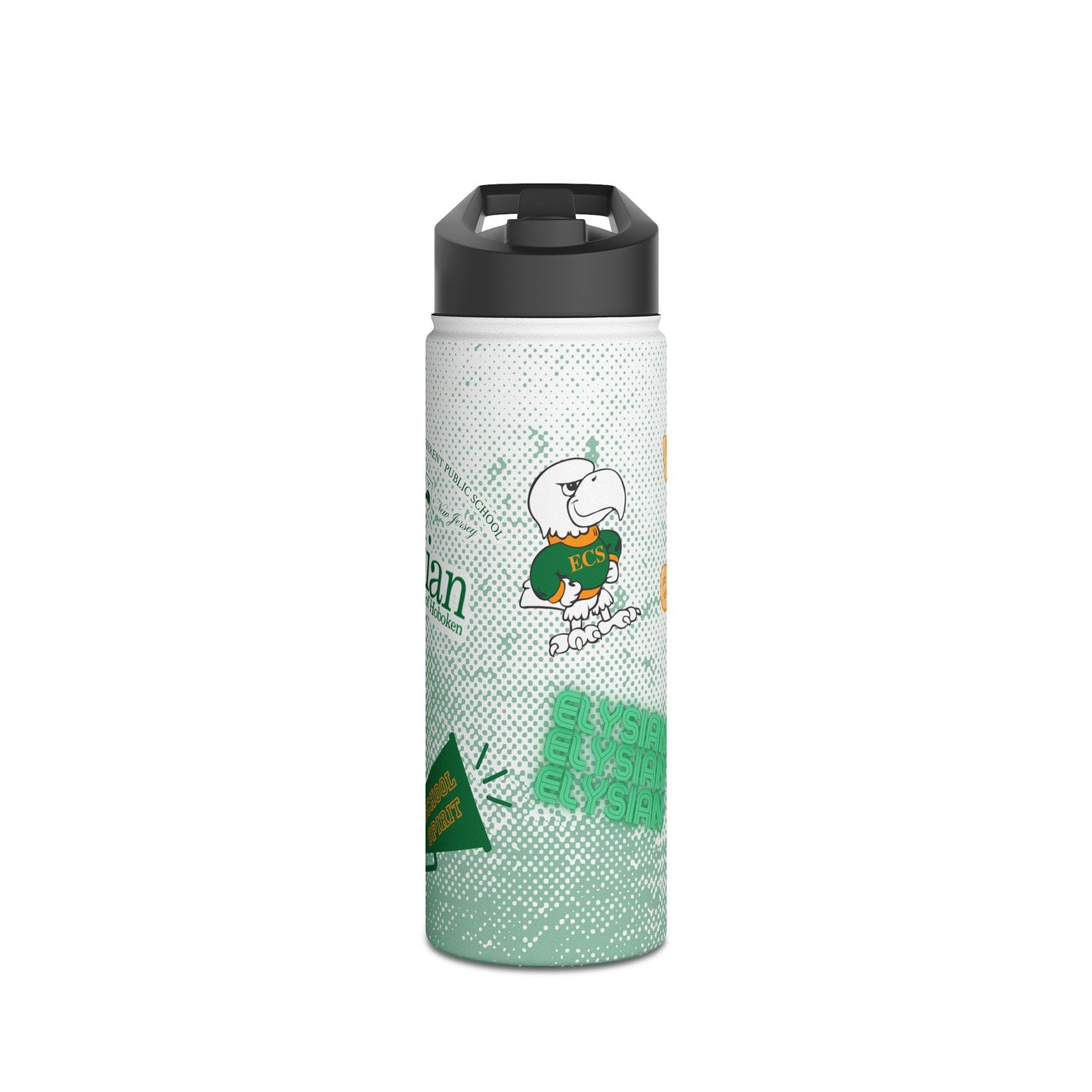 Smiley Face Stainless Steel Water Bottle