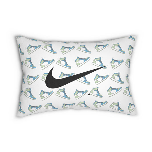 Sneaker Pattern Lumbar Pillow