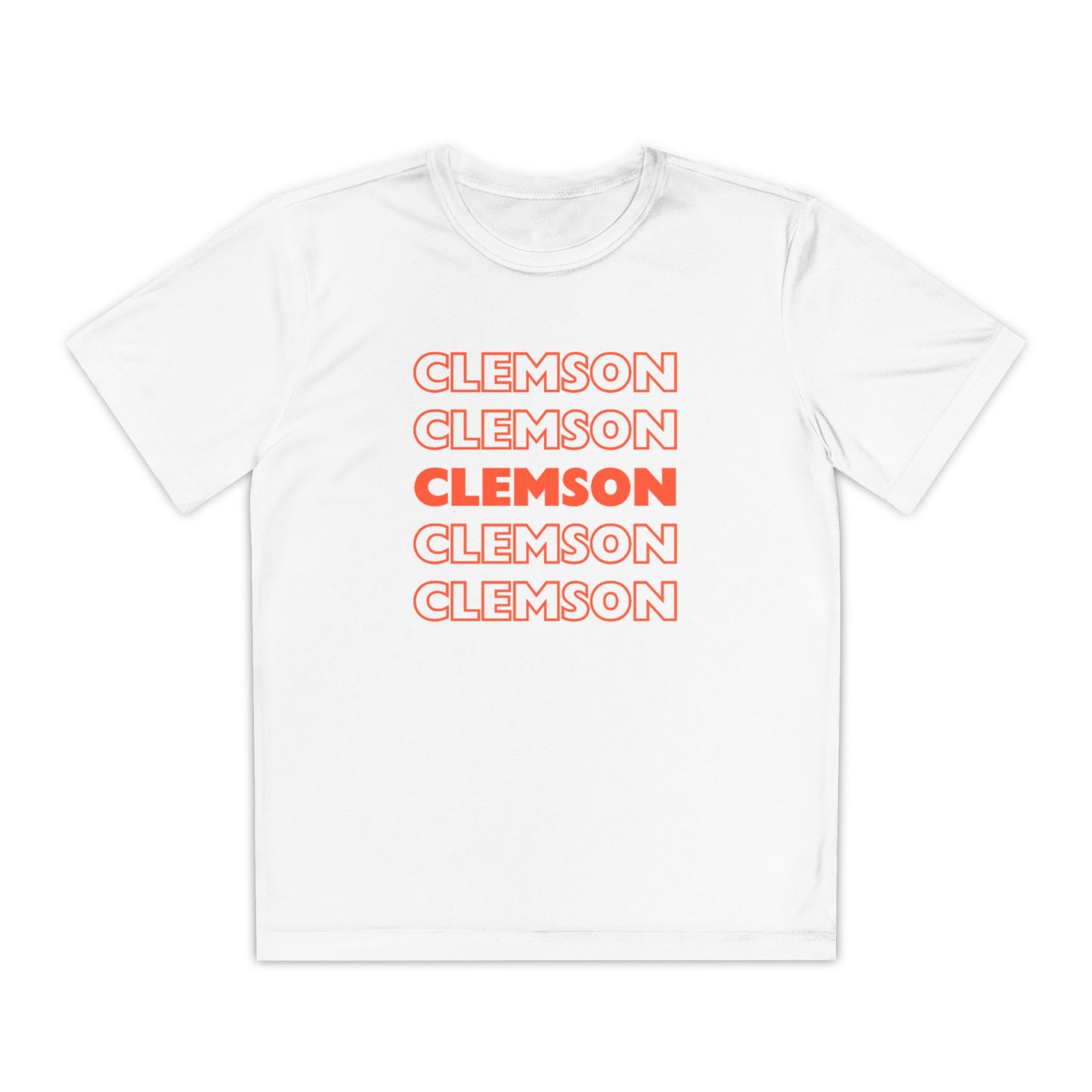 Youth Competitor Tee - Custom Sport Tek Repeating Team/Camp Name