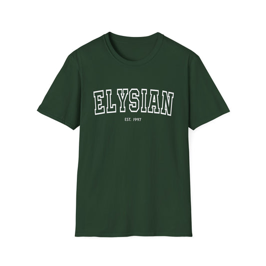 Adult Collegiate Elysian Softstyle Tee