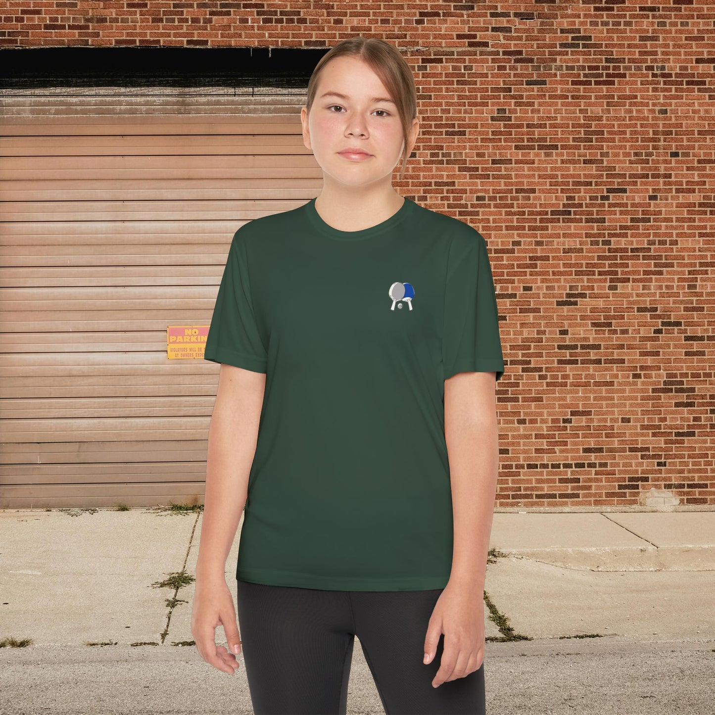 Ping Pong Youth Tee - Custom Swag - Table Tennis Tshirt