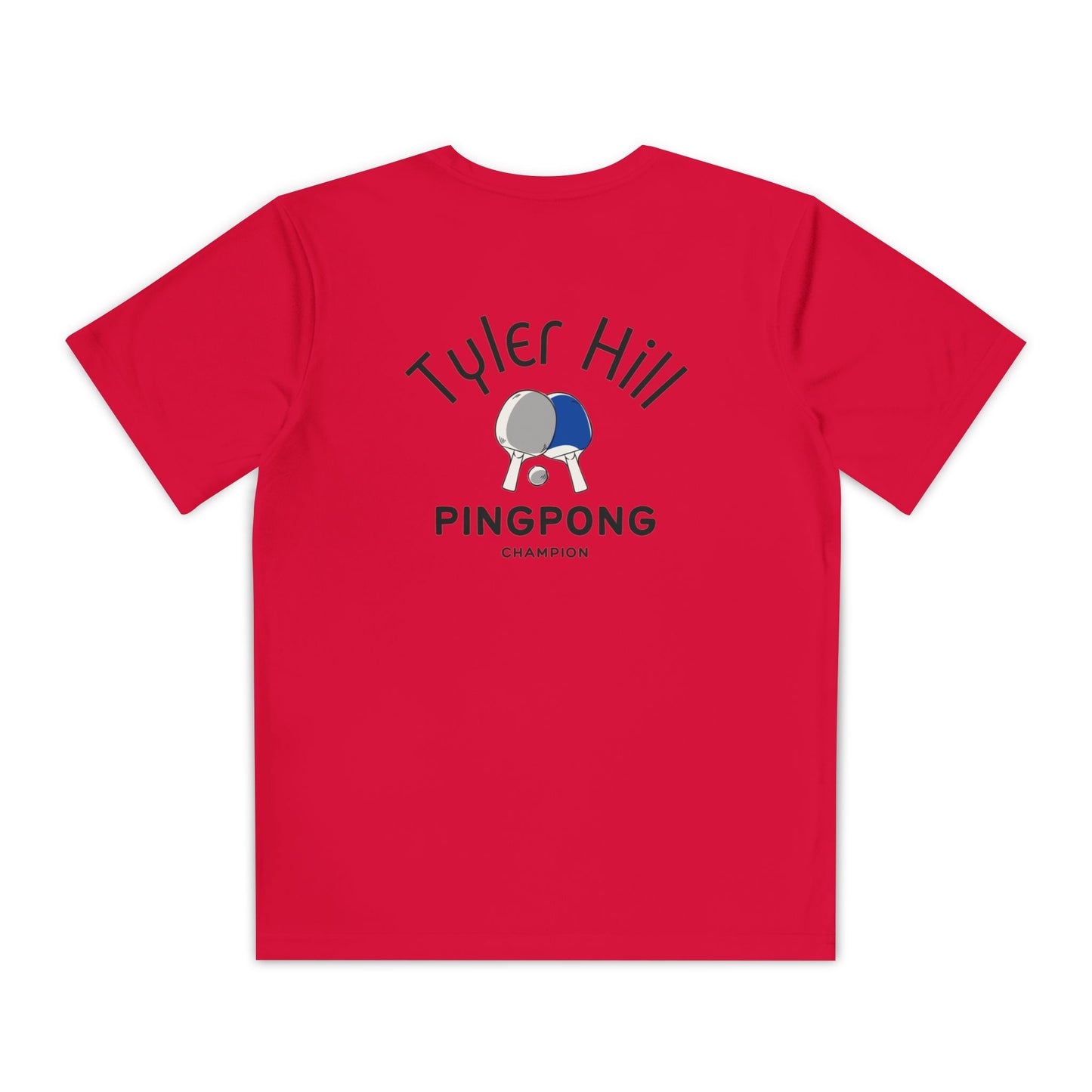 Ping Pong Youth Tee - Custom Swag - Table Tennis Tshirt