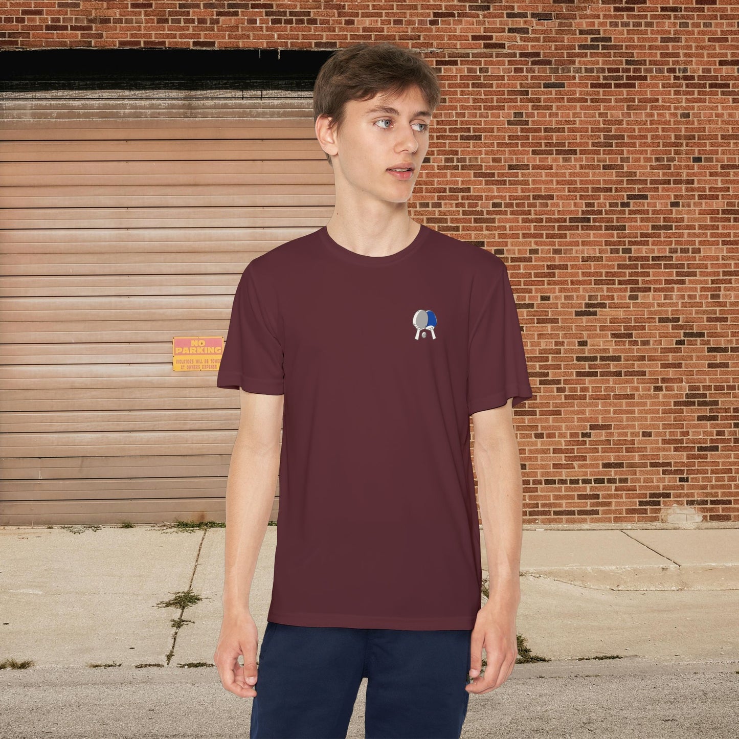 Ping Pong Youth Tee - Custom Swag - Table Tennis Tshirt