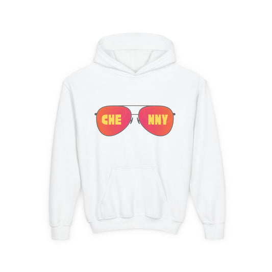 Aviator Sunnies Custom Youth Hoodie