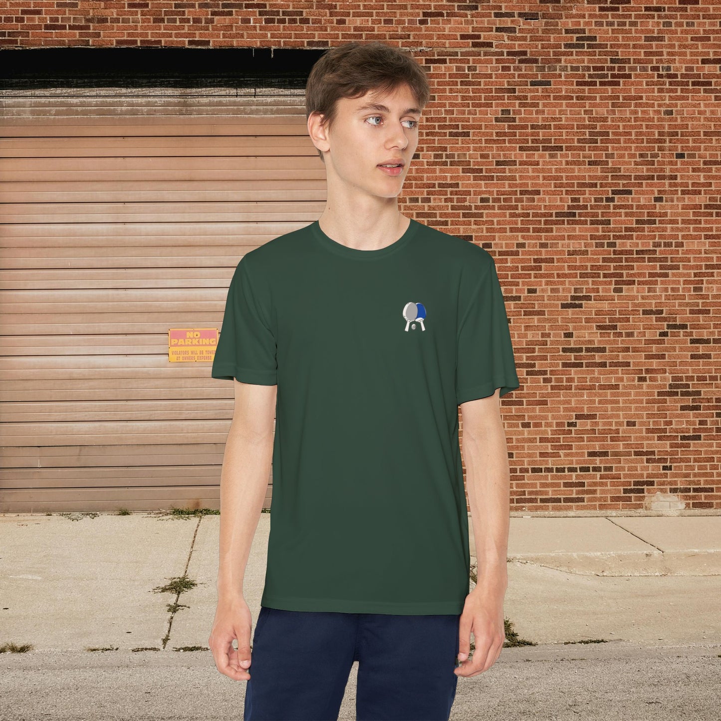 Ping Pong Youth Tee - Custom Swag - Table Tennis Tshirt