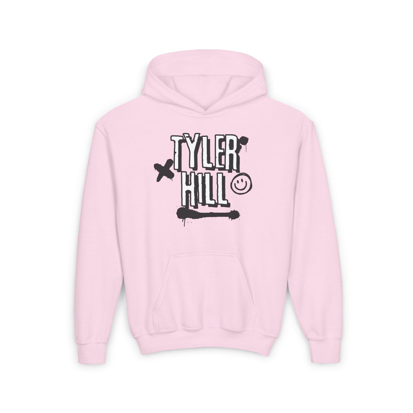 Graffiti Custom Youth Hooded Sweatshirt