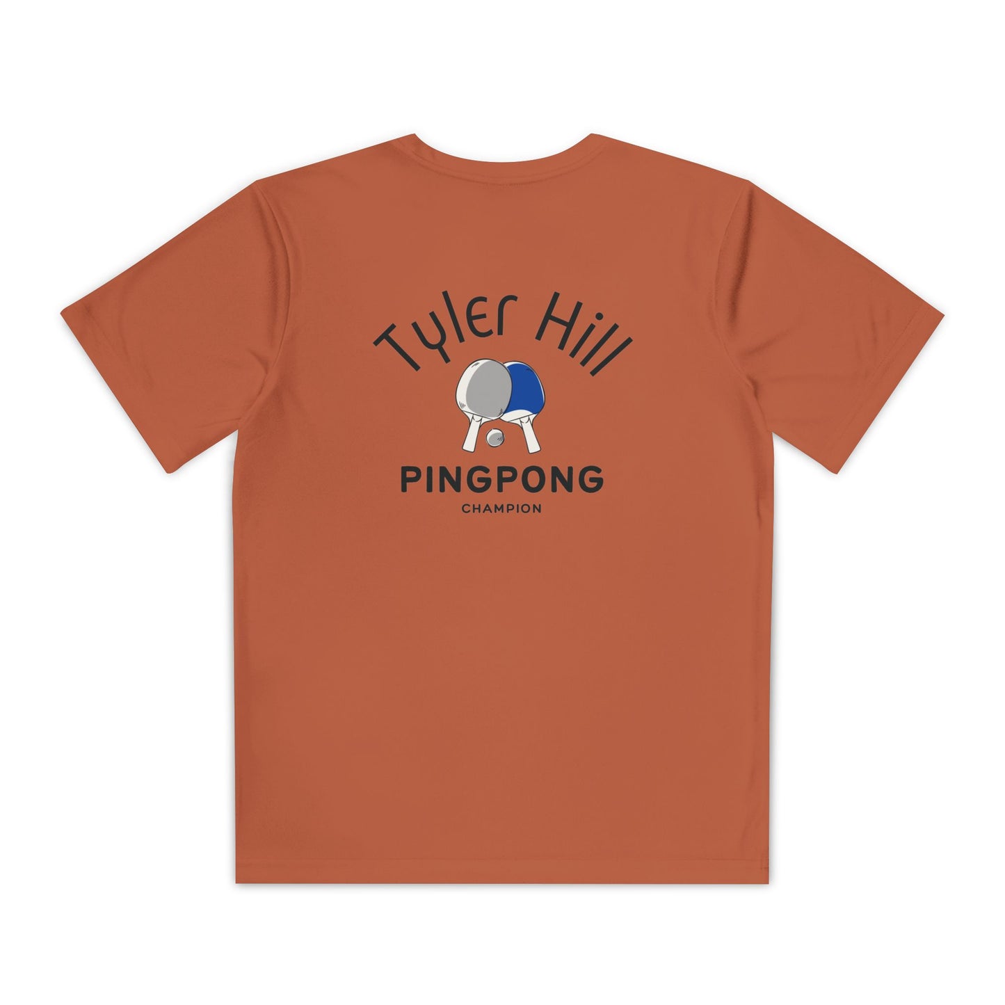 Ping Pong Youth Tee - Custom Swag - Table Tennis Tshirt