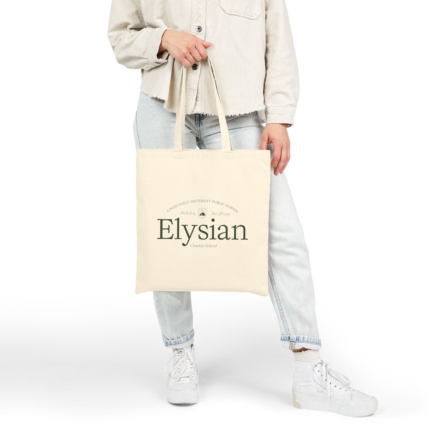 Elysian Cotton Canvas Tote Bag