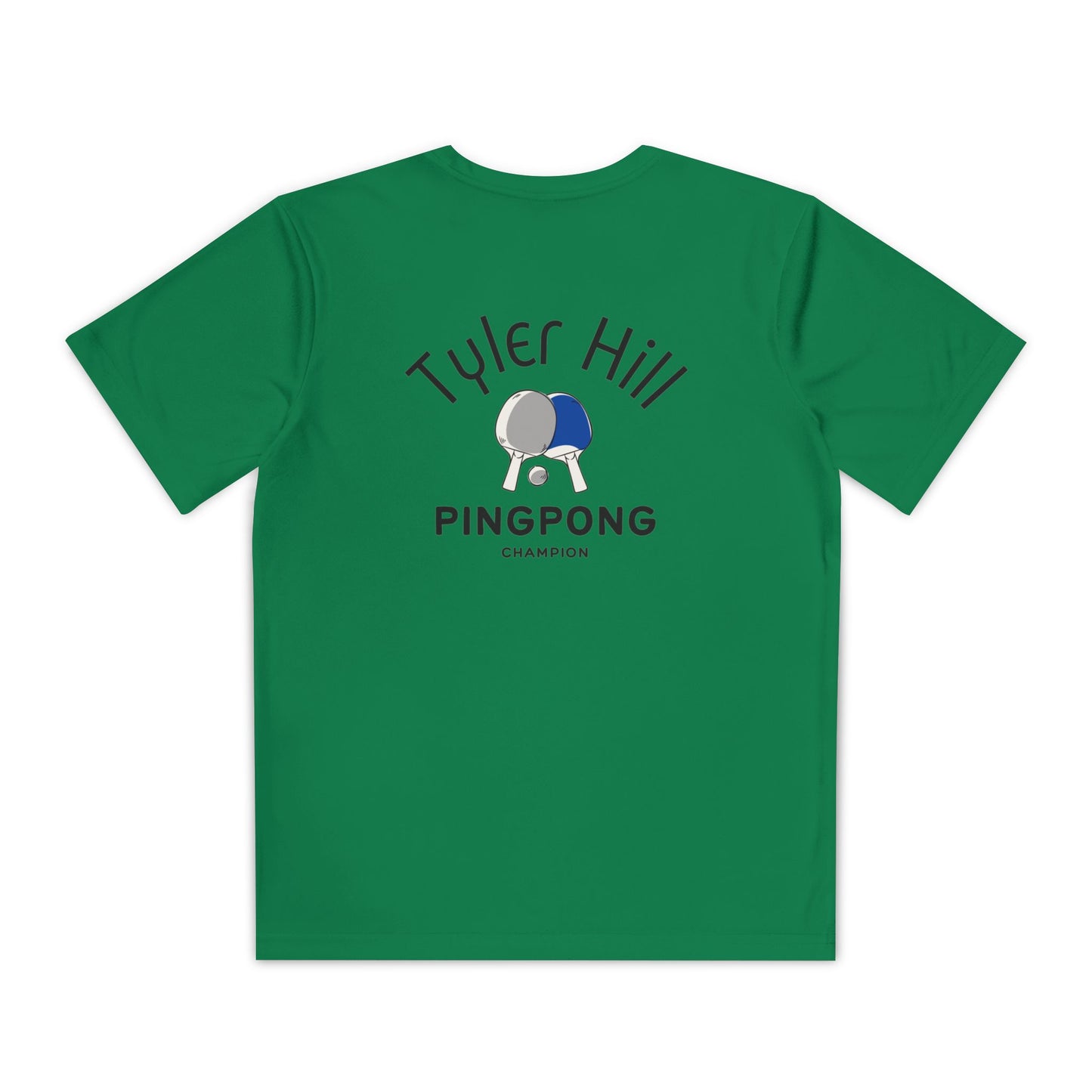 Ping Pong Youth Tee - Custom Swag - Table Tennis Tshirt