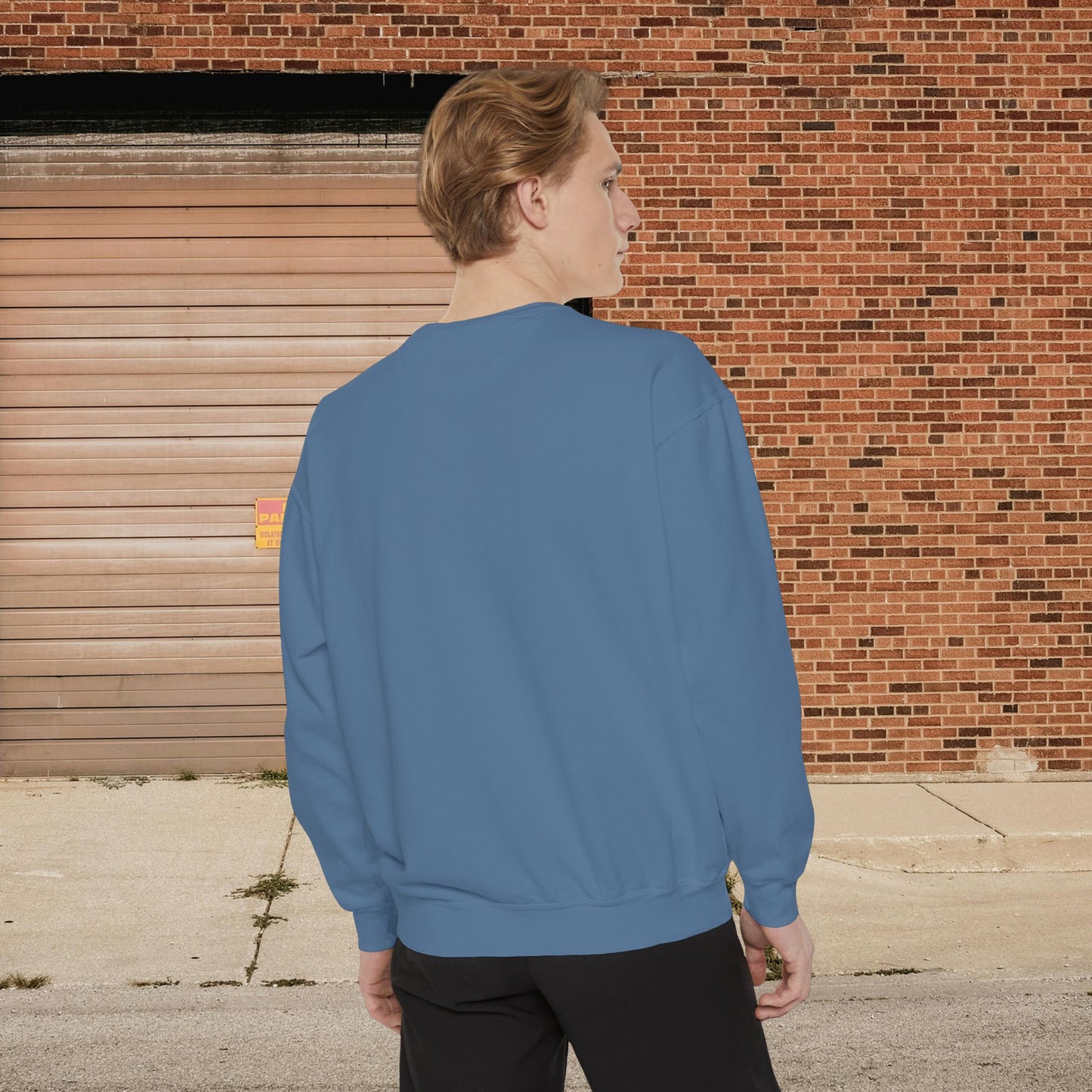 Customizable Stacked Text Design Sweatshirt