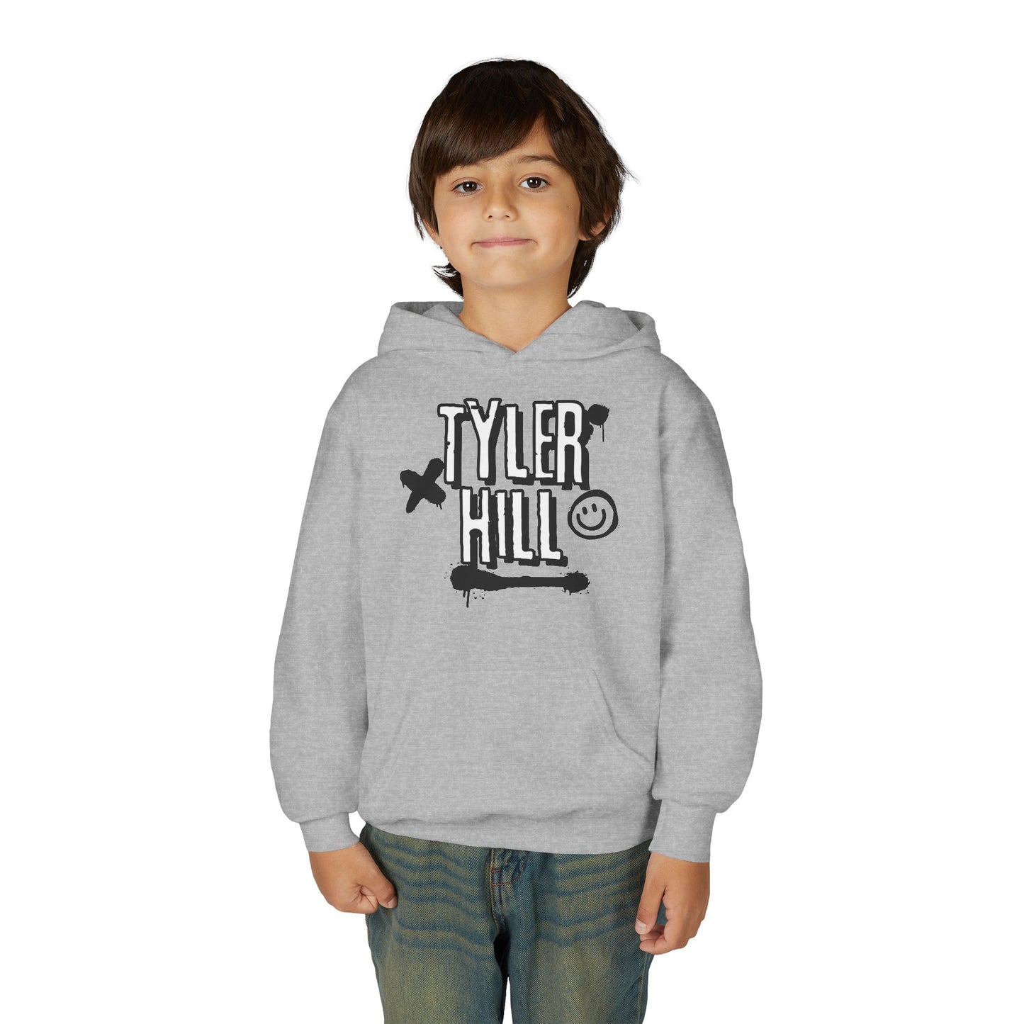 Graffiti Custom Youth Hooded Sweatshirt