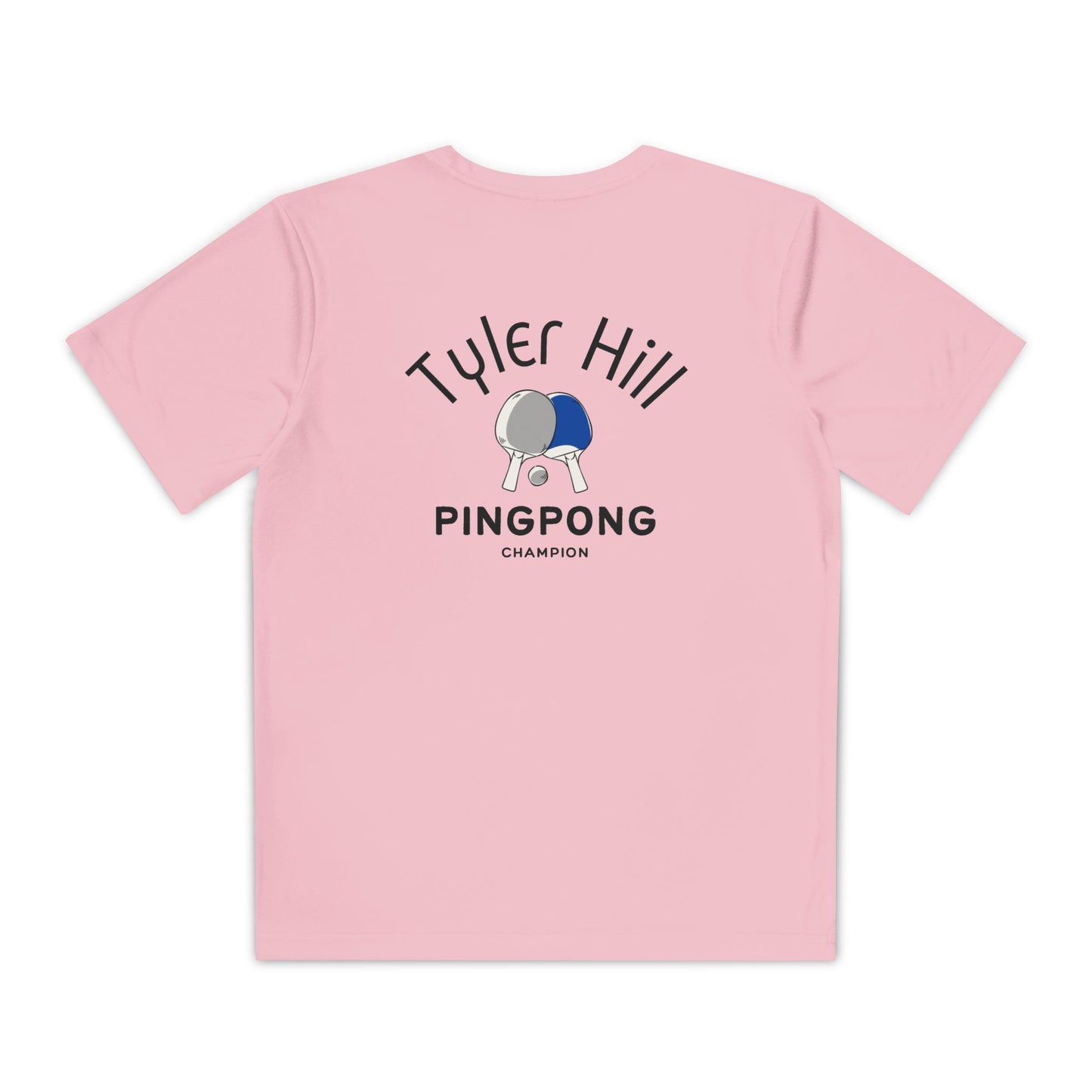 Ping Pong Youth Tee - Custom Swag - Table Tennis Tshirt